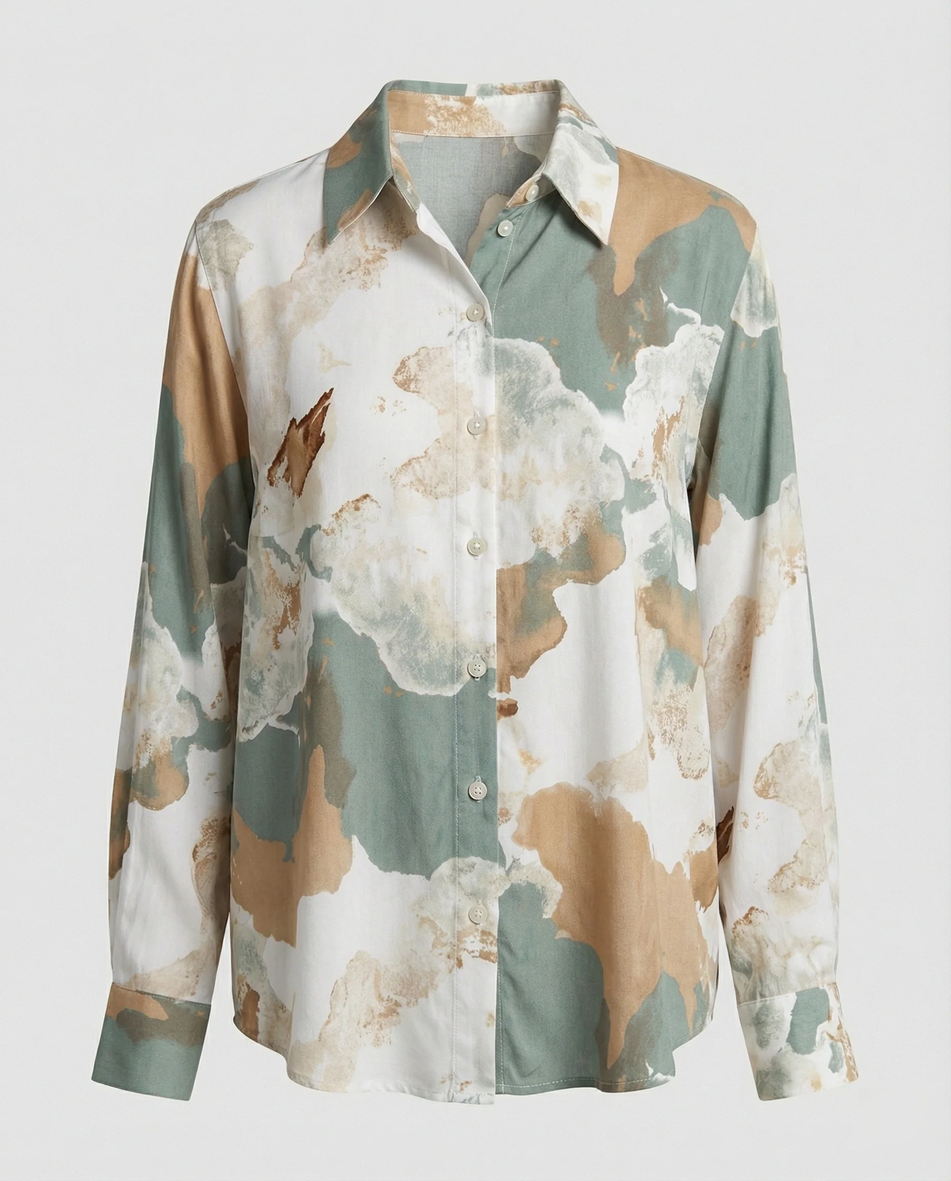Damen Bluse Oversize Karo - Image 3