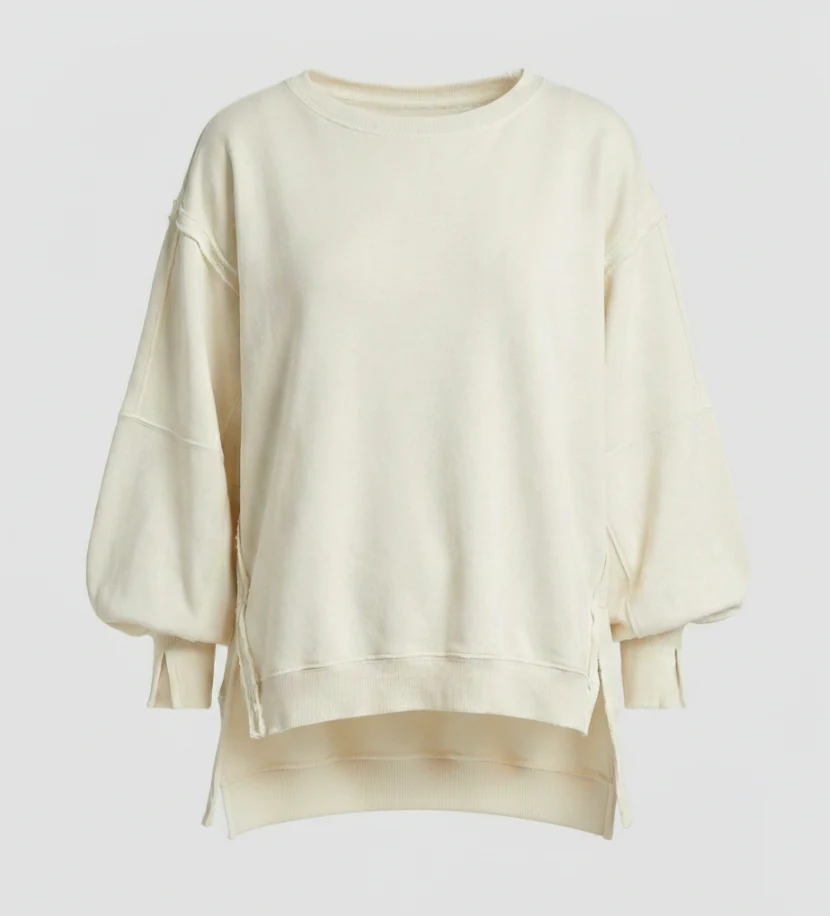 Freizeitkleidung Damen Oversize Sweatshirt - Image 6