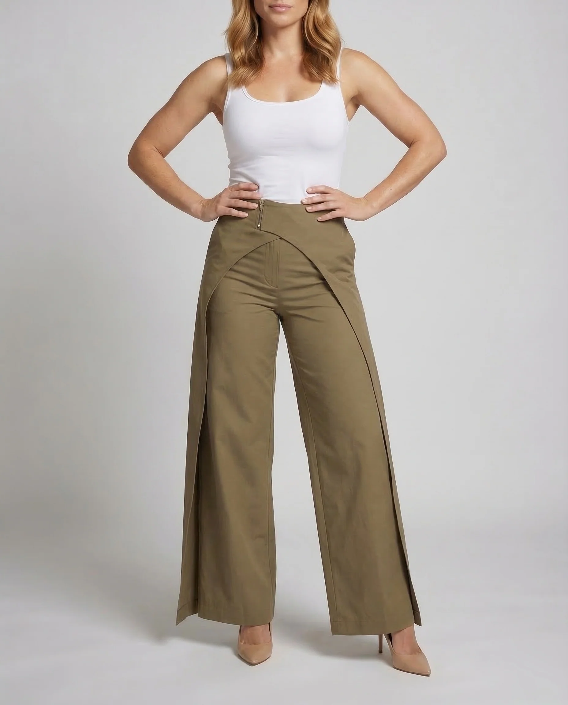 Damen Palazzo Hose Wickel - Image 2