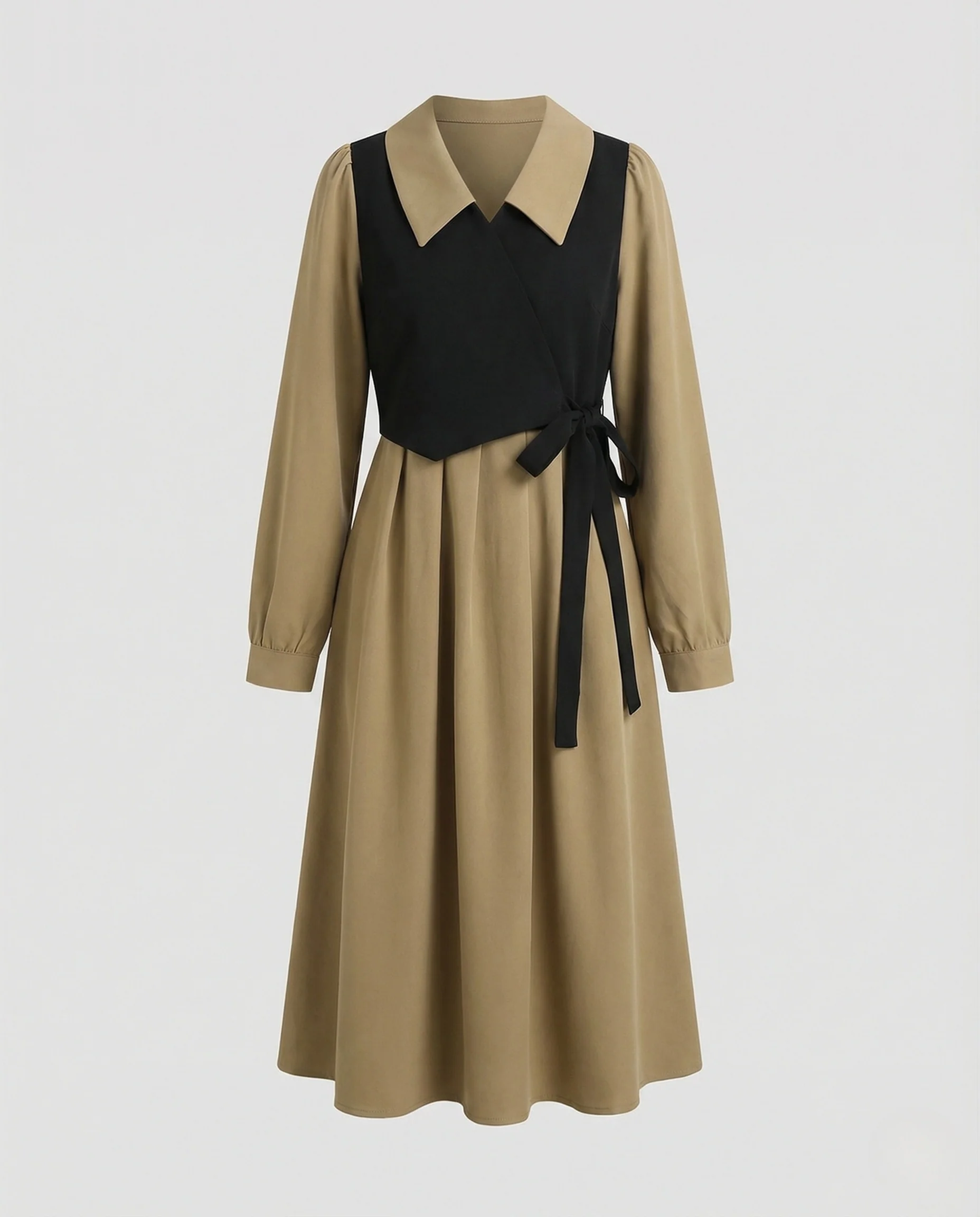 Damen Retro Midikleid mit Bustier - Image 5