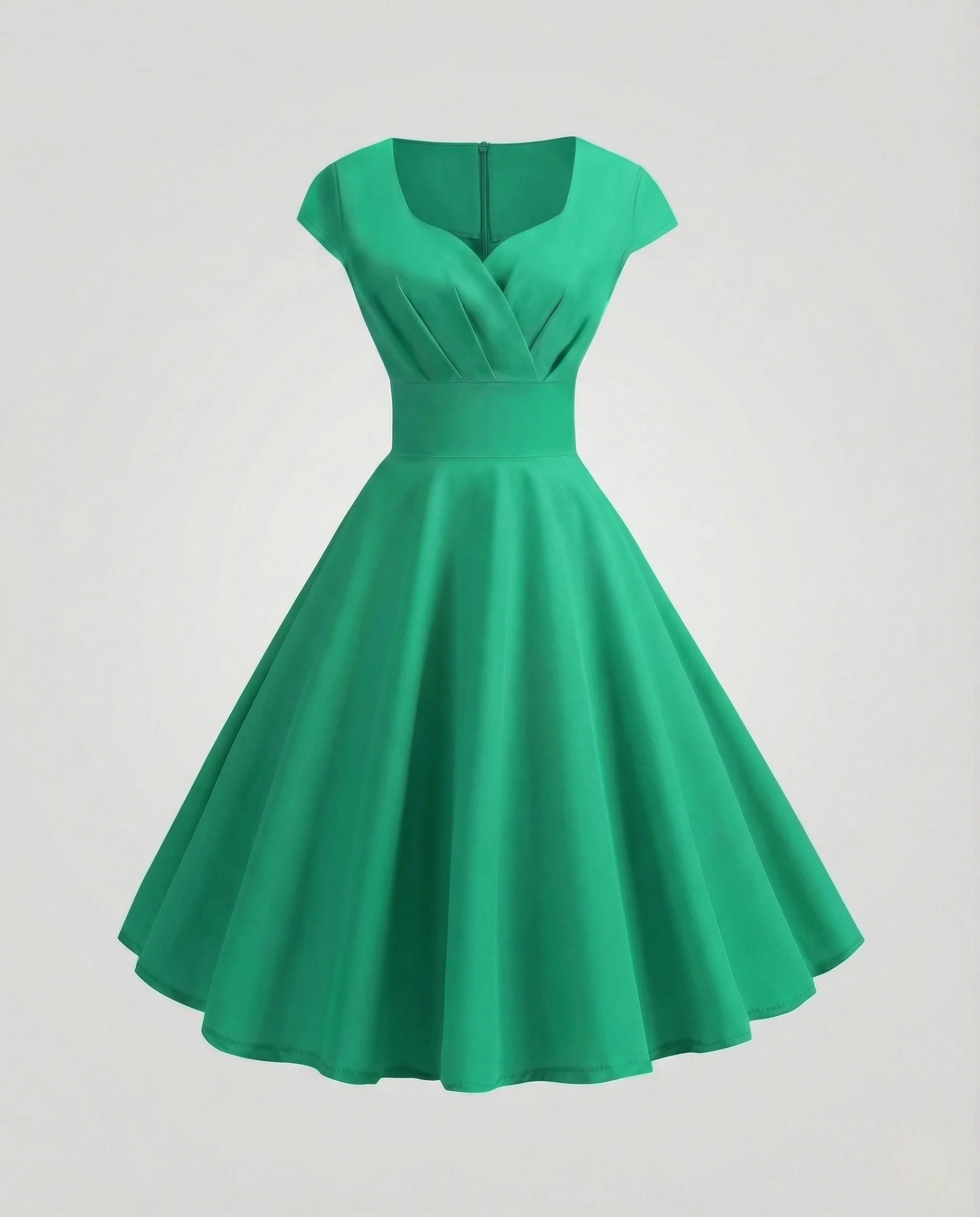 Damen Retro Swingkleid mit Tellerrock - Image 6