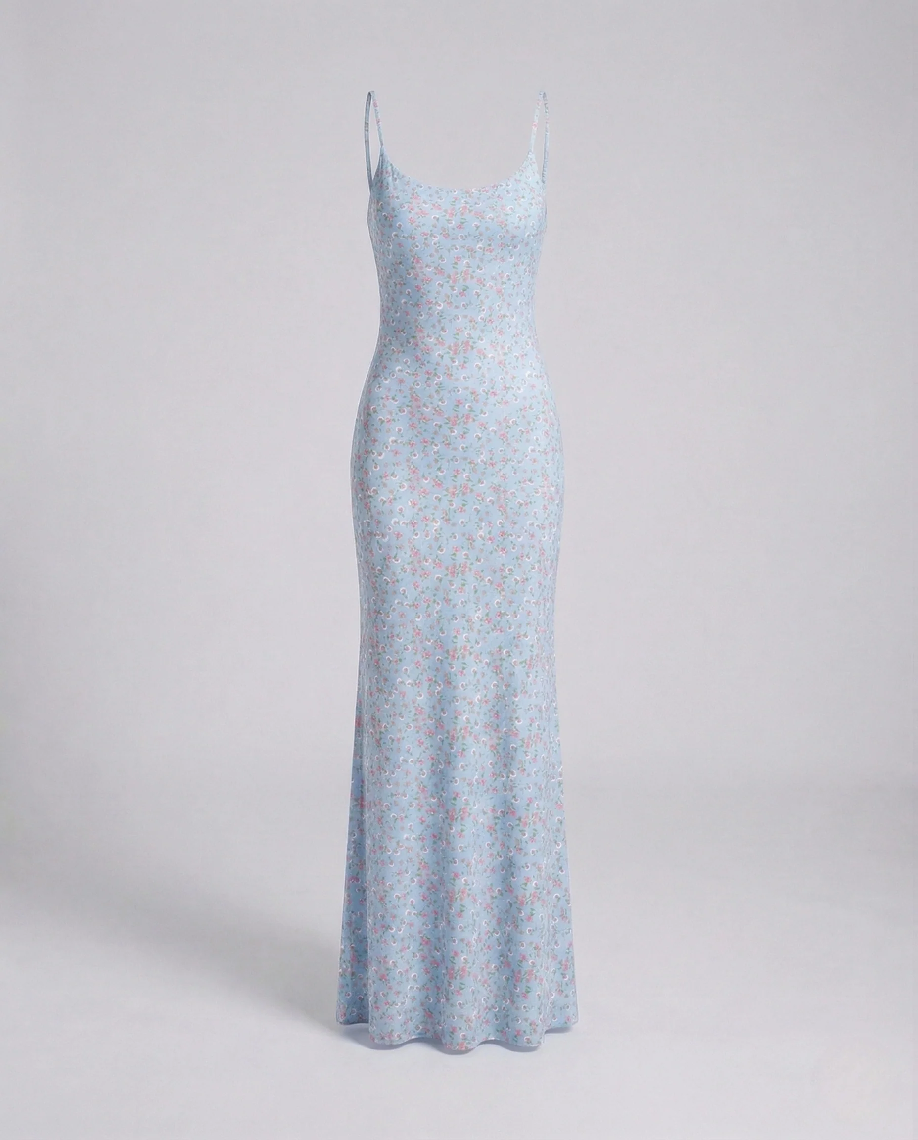 Damen Rückenfreies Jersey Maxikleid - Image 7
