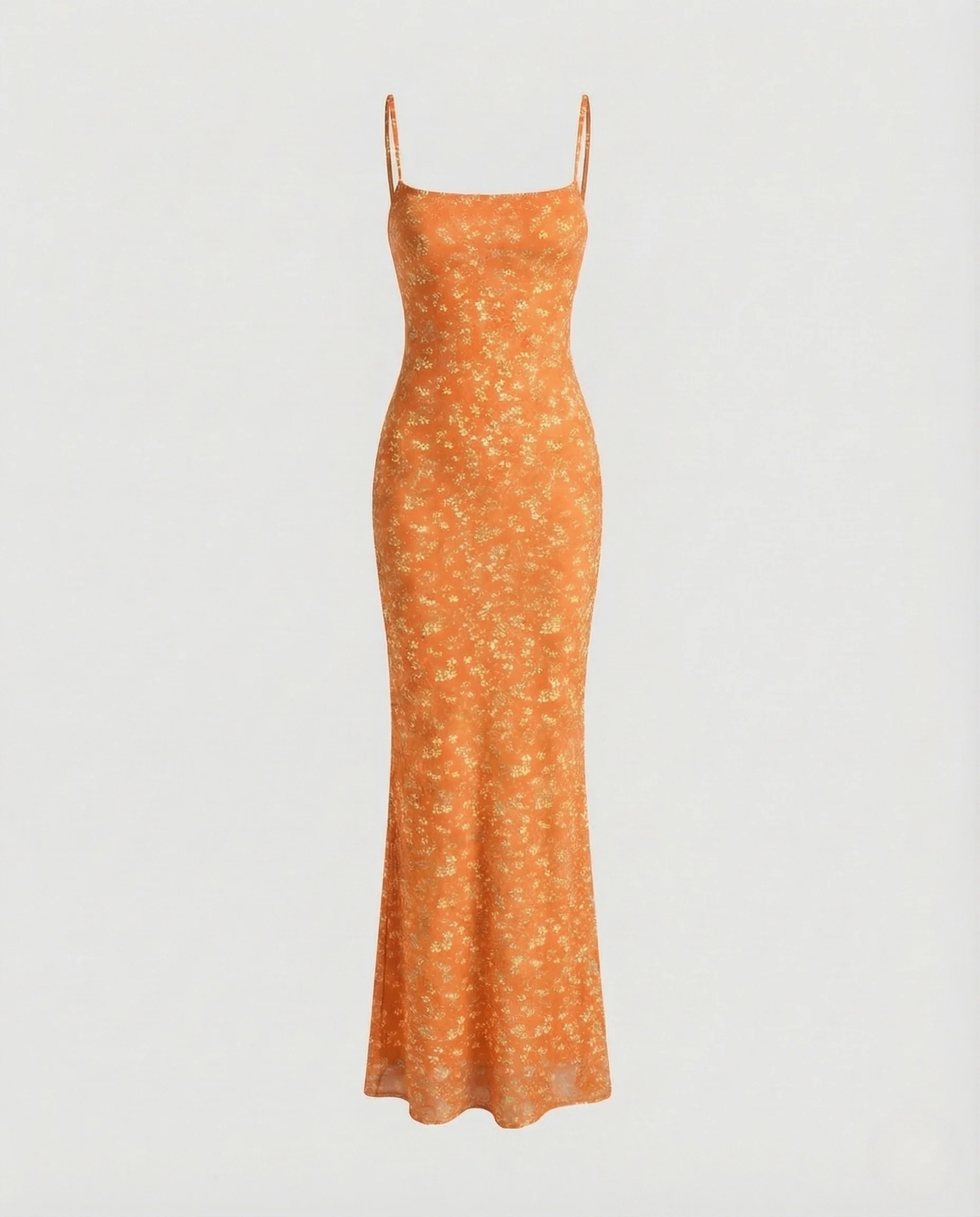 Damen Maxikleid Rückenfrei Spaghettiträger - Image 8
