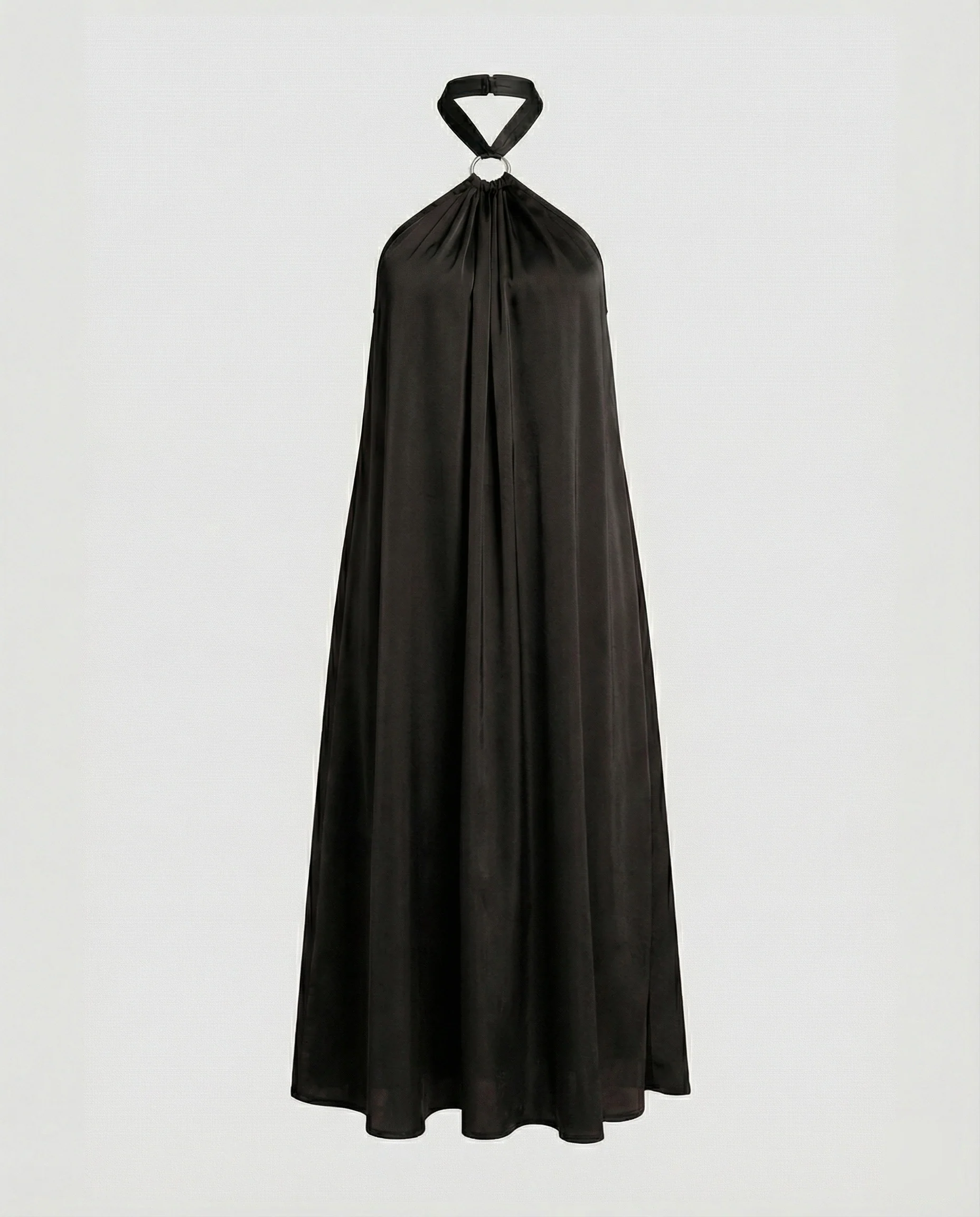 Damen Satin Midikleid mit Rückenausschnitt - Image 6