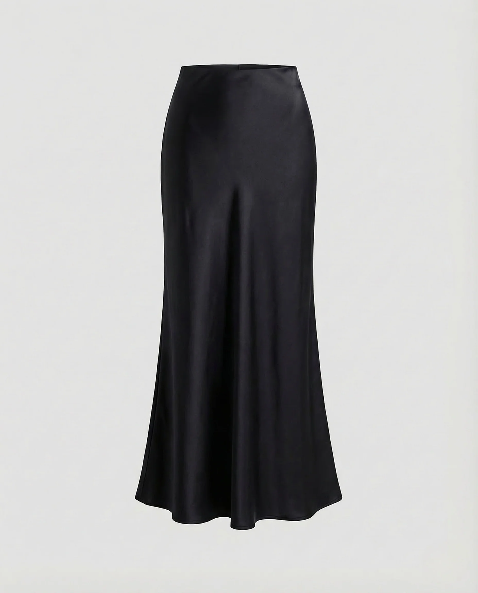 Damen Satin Maxirock High Waist - Image 7