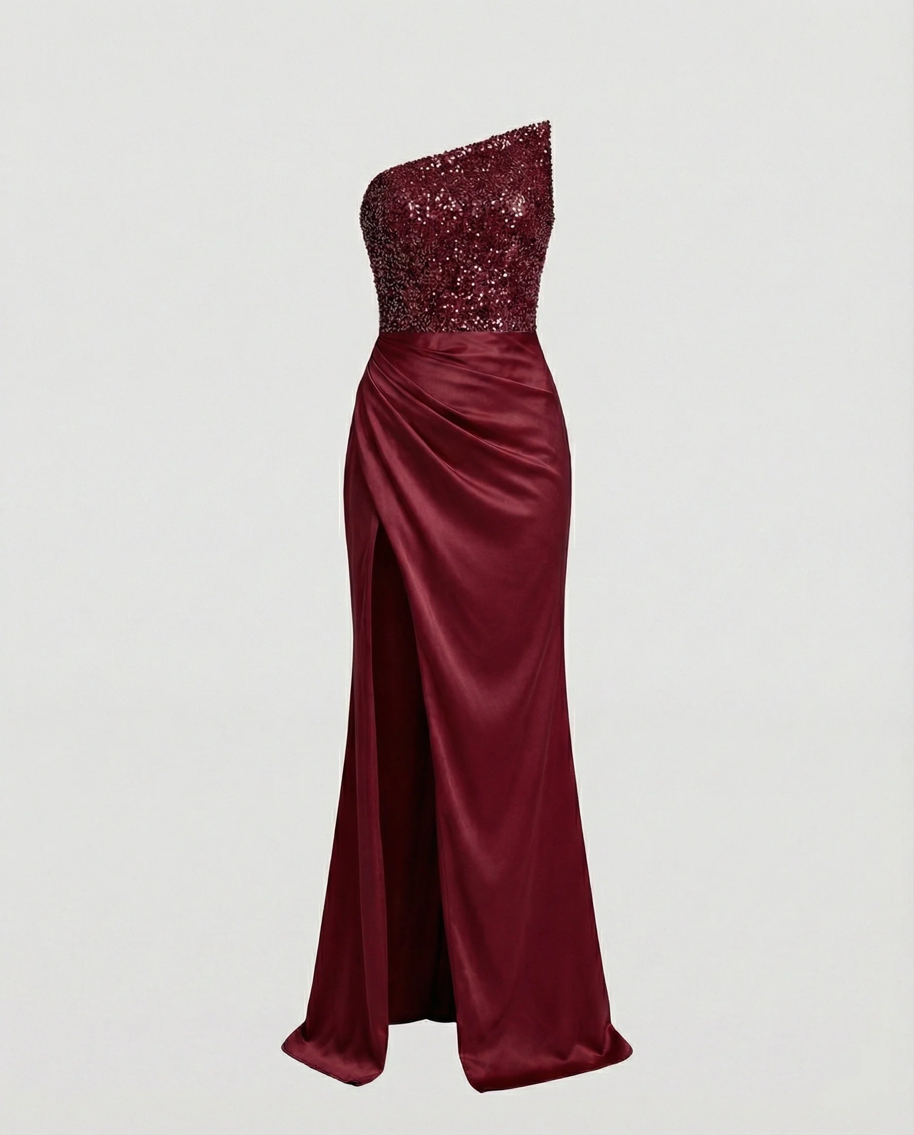 Damen Abendkleid Elegant Schulterfrei - Image 8