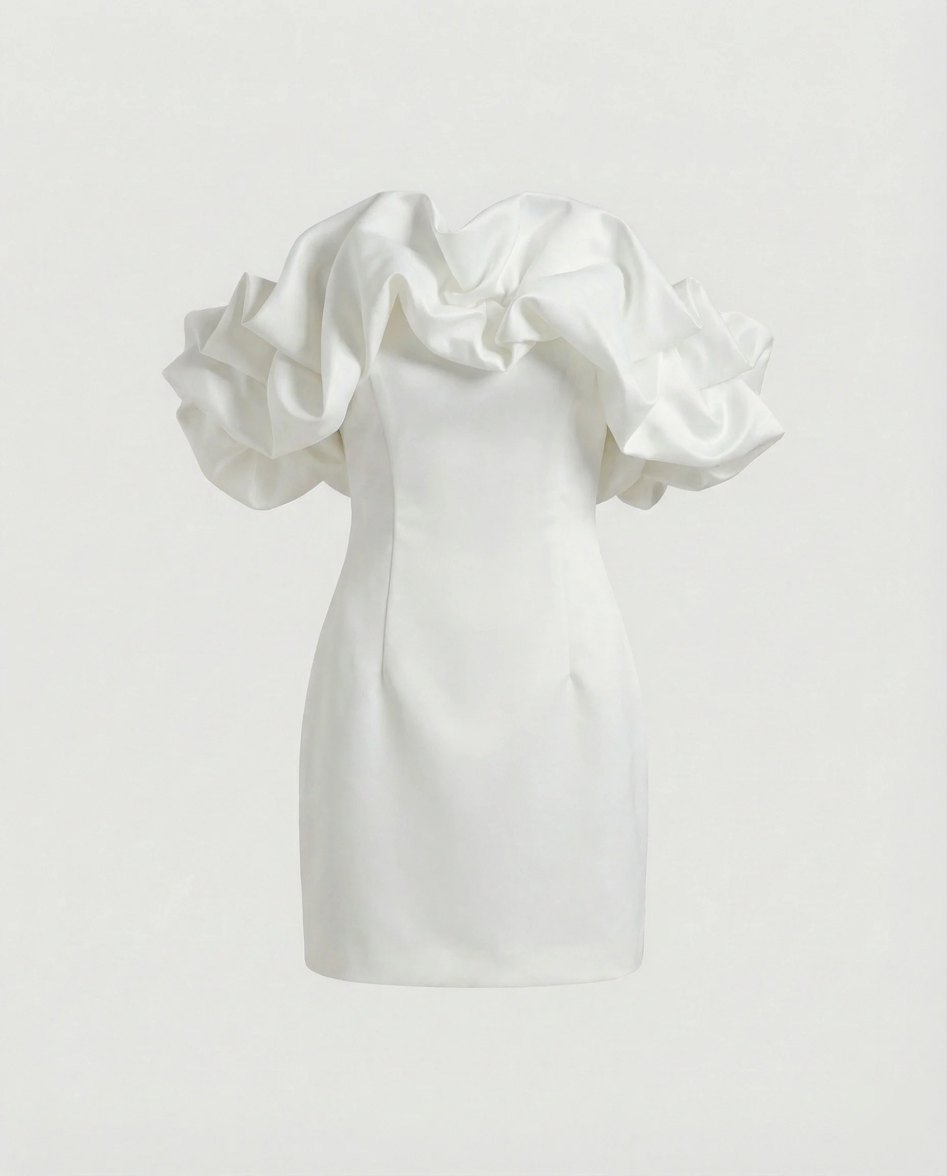 Damen Cocktailkleid schulterfrei elegant - Image 2
