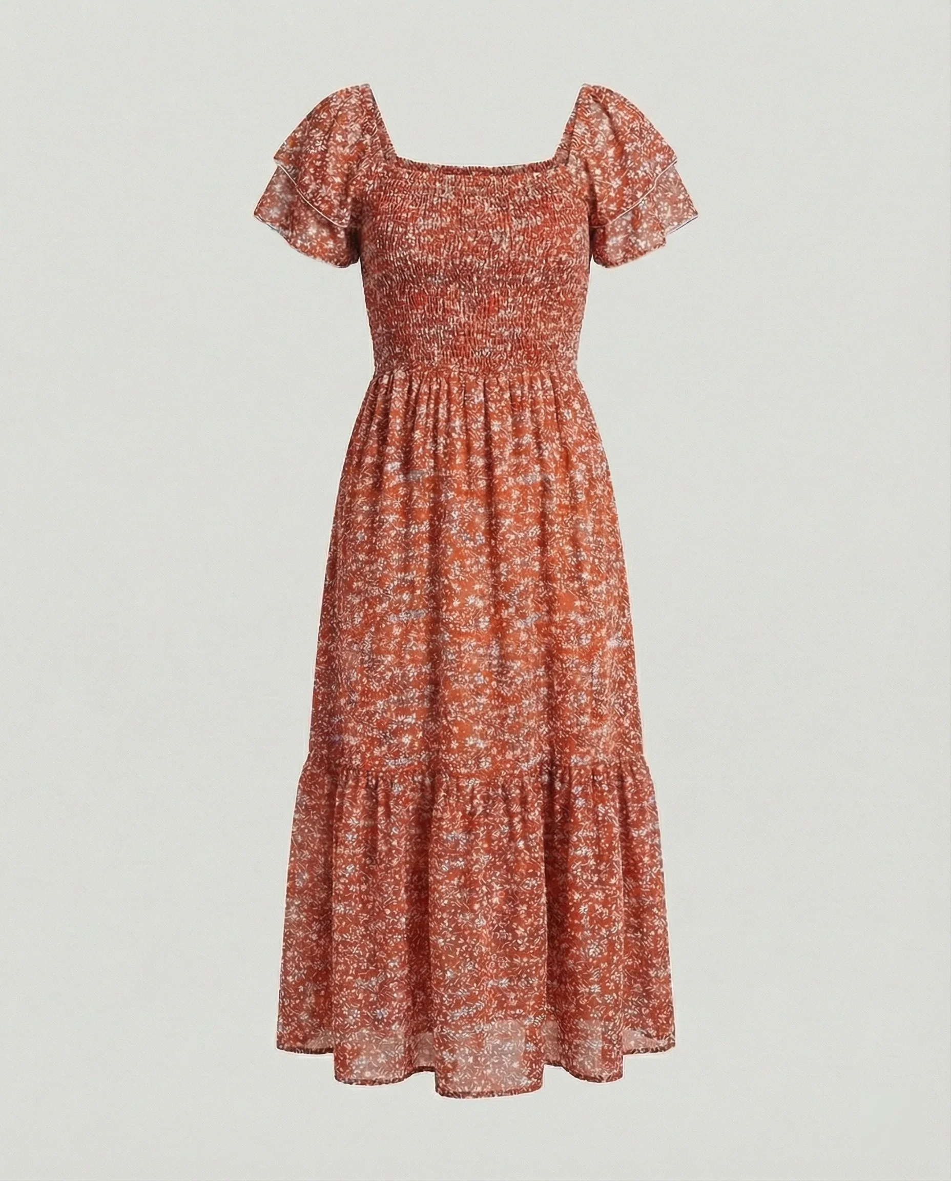 Damen Sommerkleid Off Shoulder - Image 13