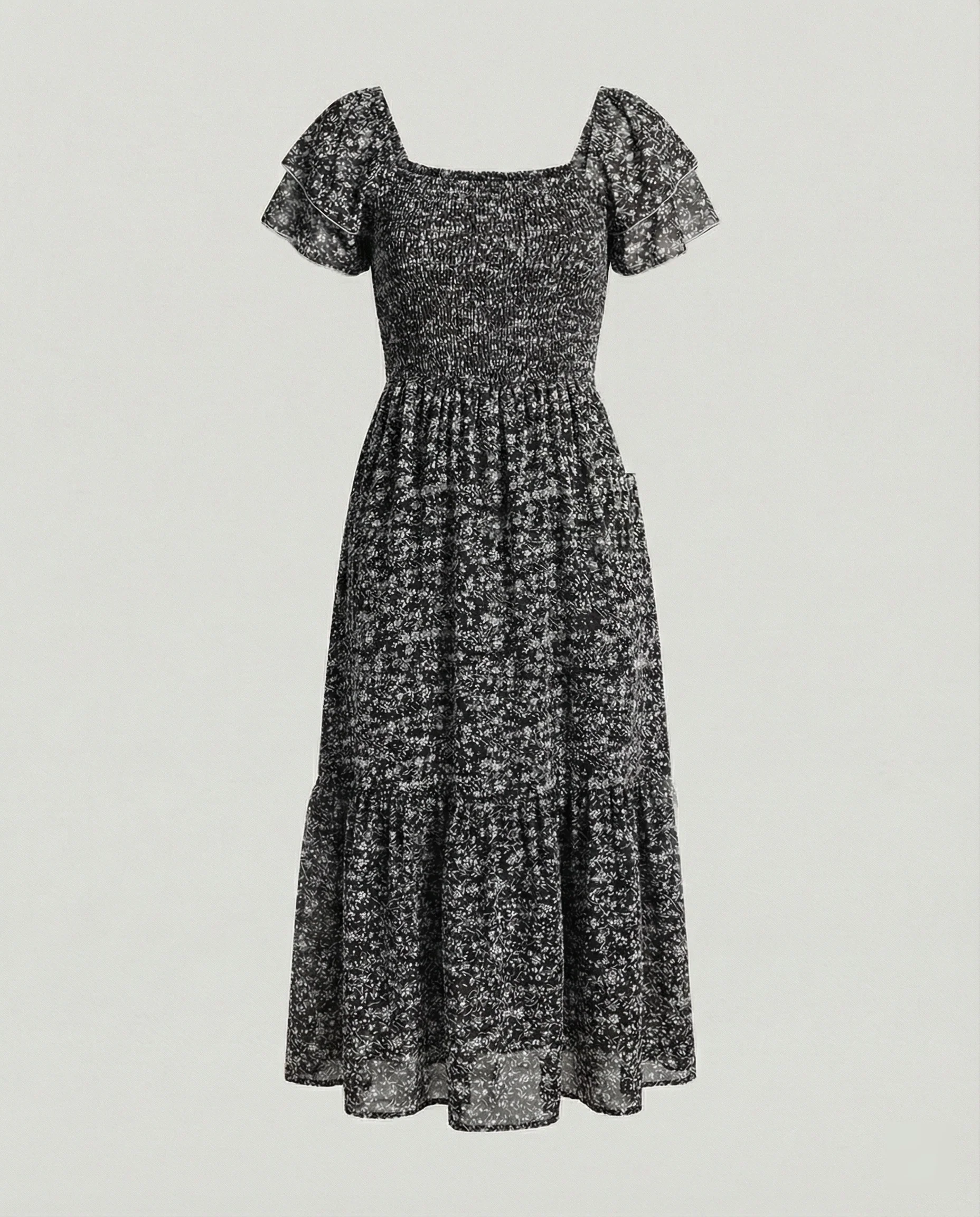 Damen Sommerkleid Off Shoulder - Image 9