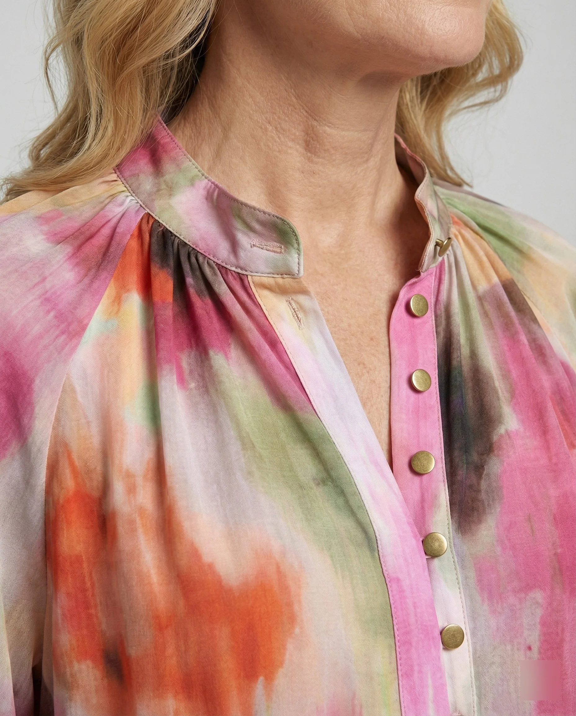 Damen Chiffon Blusentop Elegant - Image 4