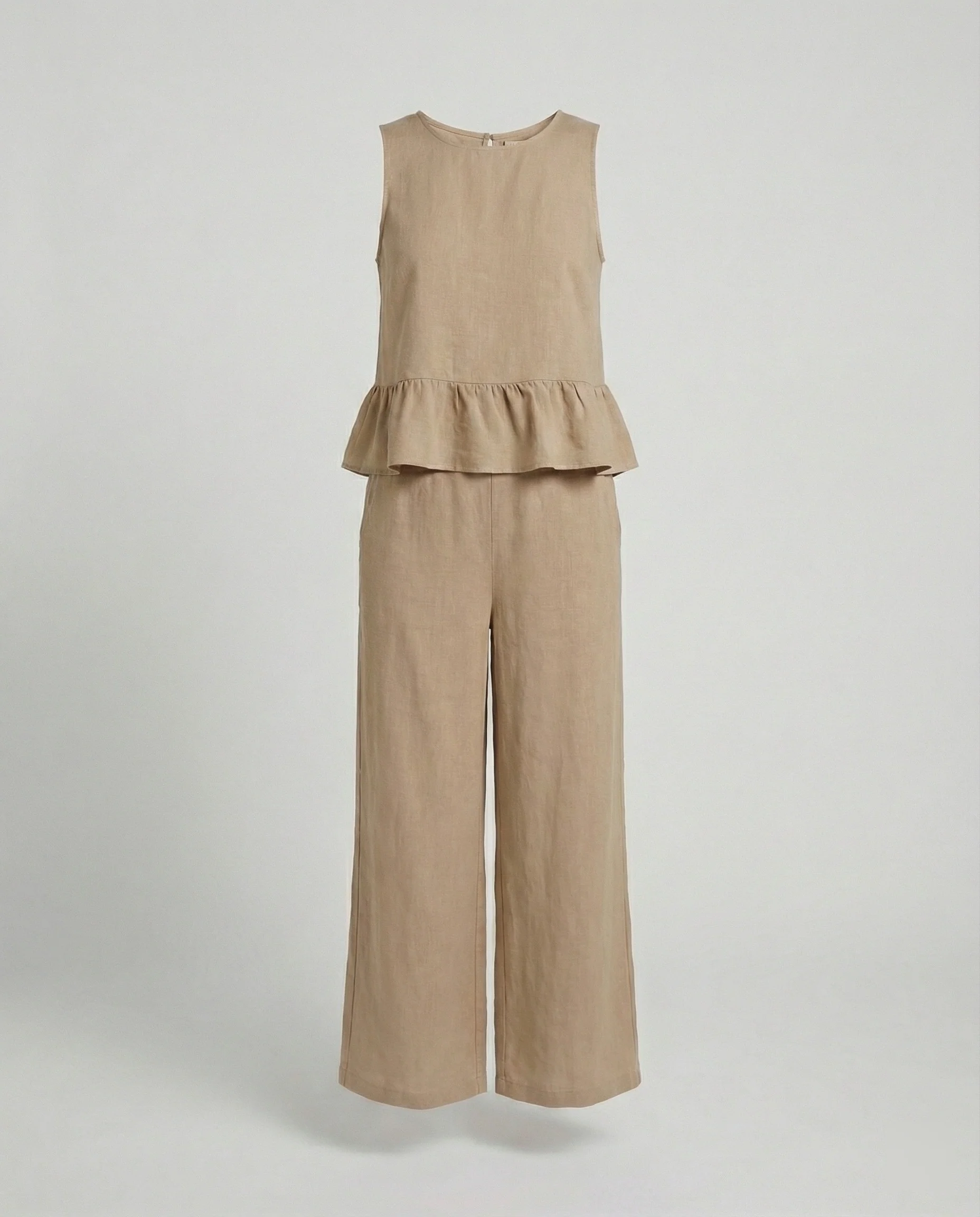 Damen Zweiteiler Set Sommer Palazzohose - Image 6