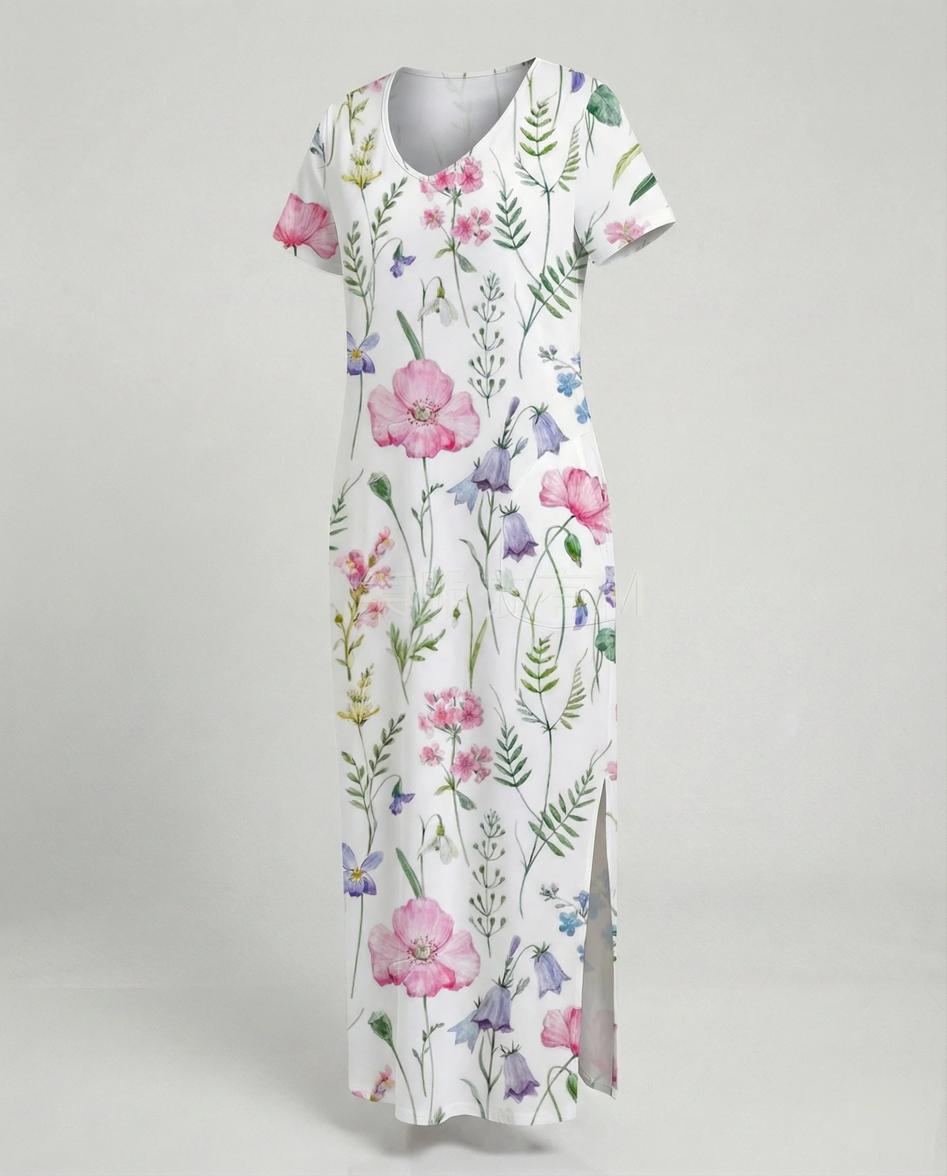 Damen Maxikleid Strand Sommer - Image 10