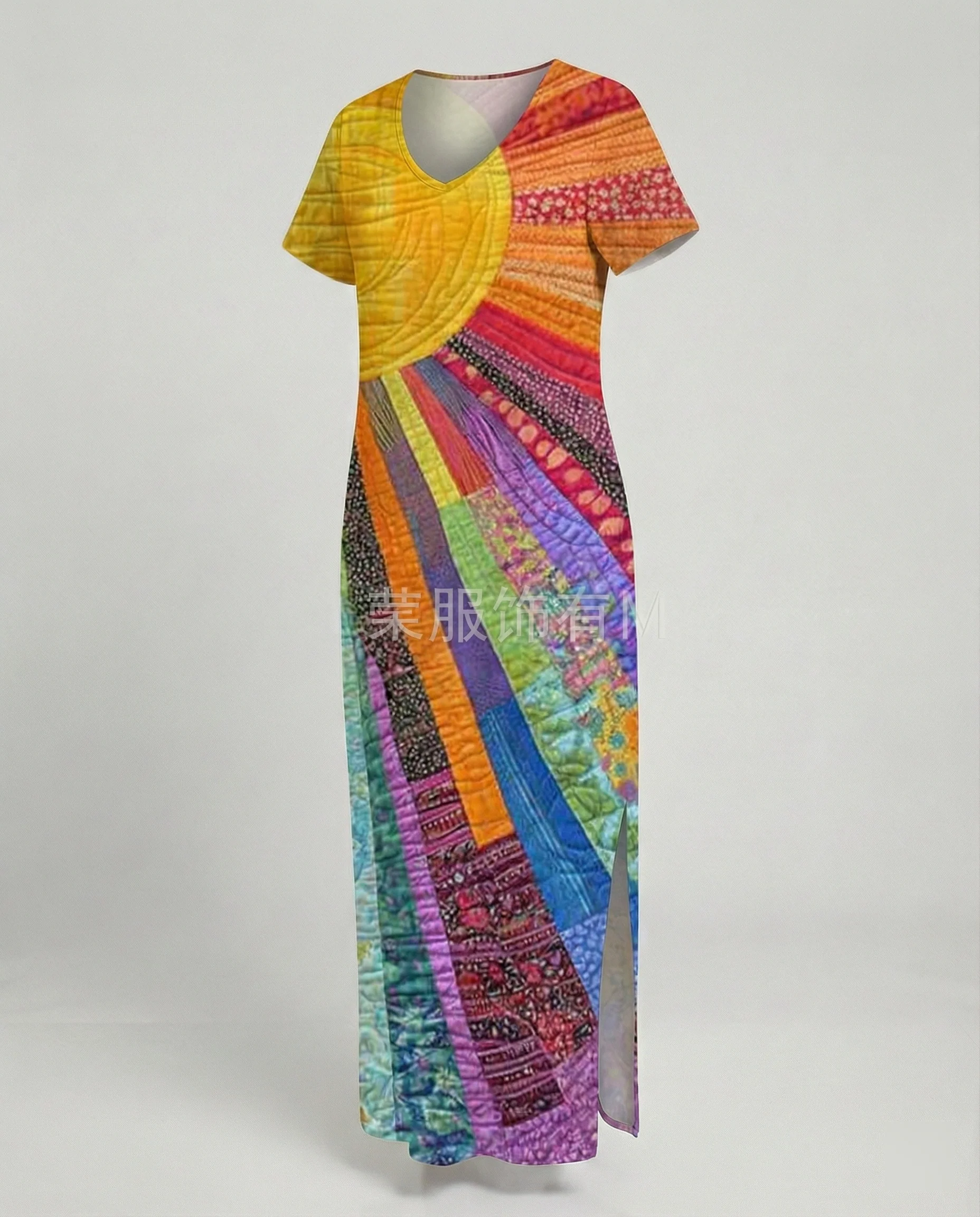 Damen Maxikleid Strand Sommer - Image 11