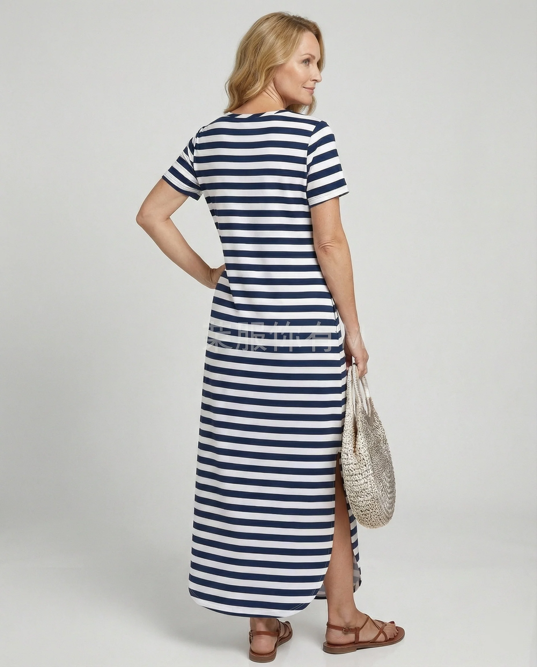 Damen Maxikleid Strand Sommer - Image 4