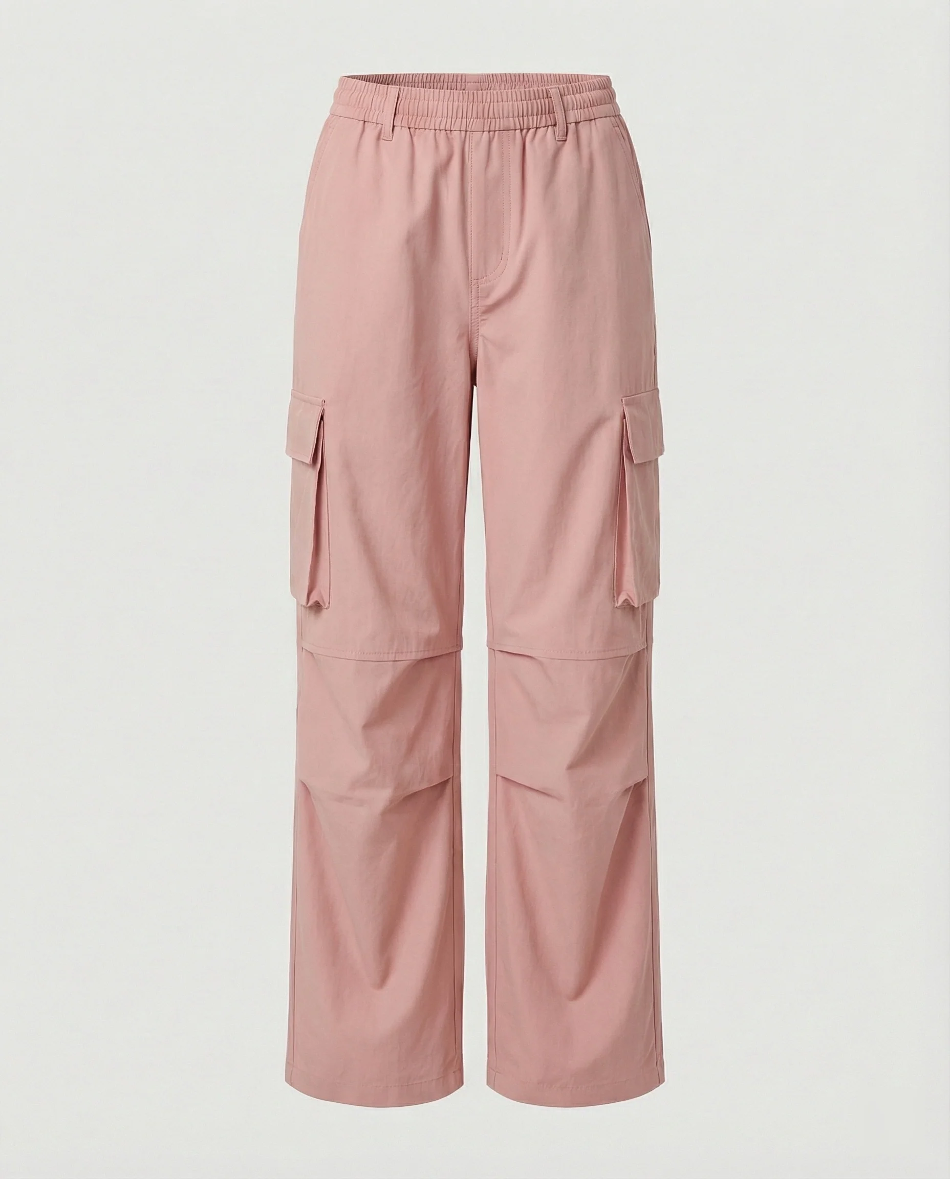 Sportive Oversize-Cargohose mit elastischem Tunnelzugbund, verstellbarem Saum und großen Klappentaschen Heidi-Mode - Image 8