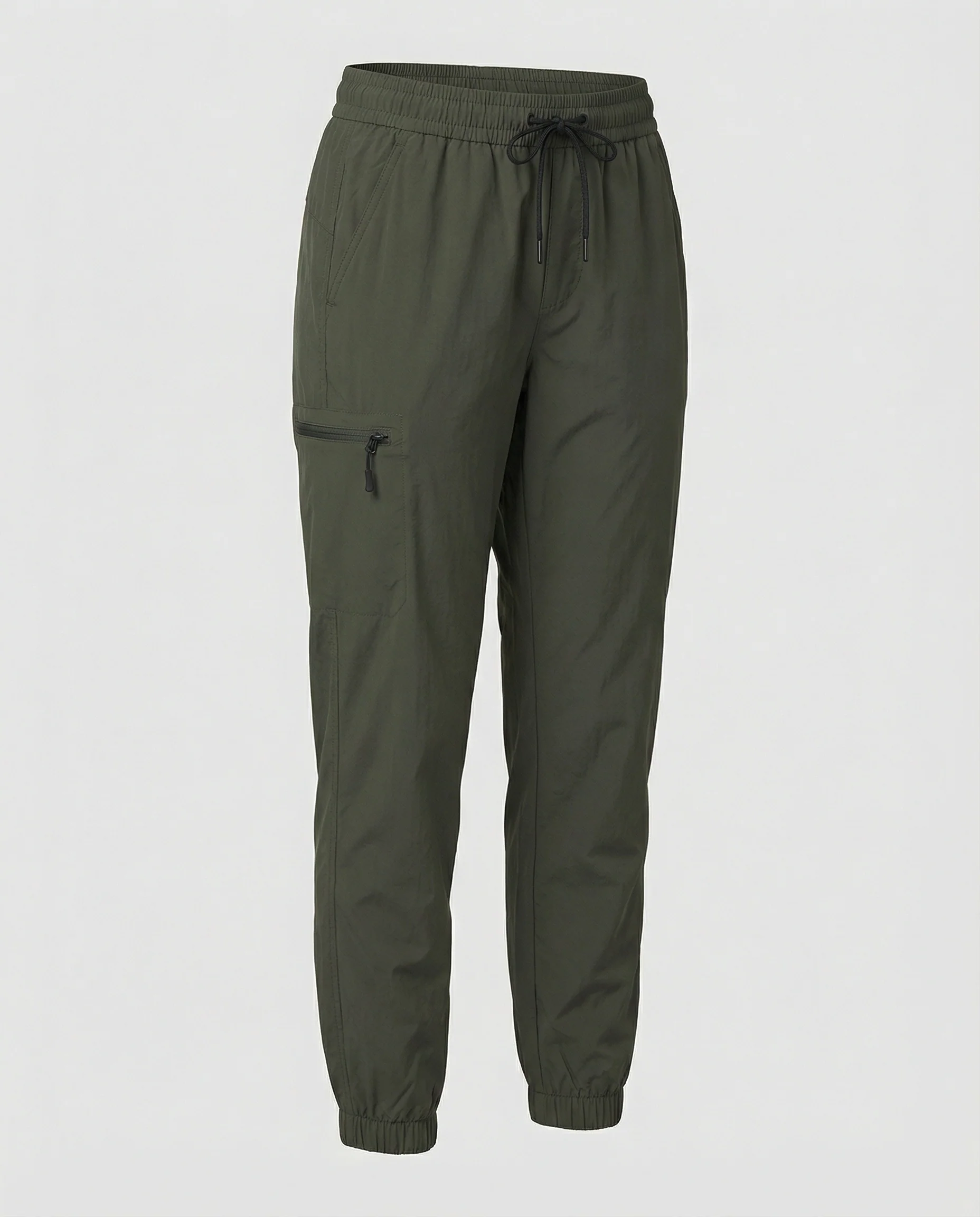 Sportliche Trekking-Cargohose mit überlappenden Klappentaschen und elastischem Knöchelabschluss Heidi-Mode - Image 4