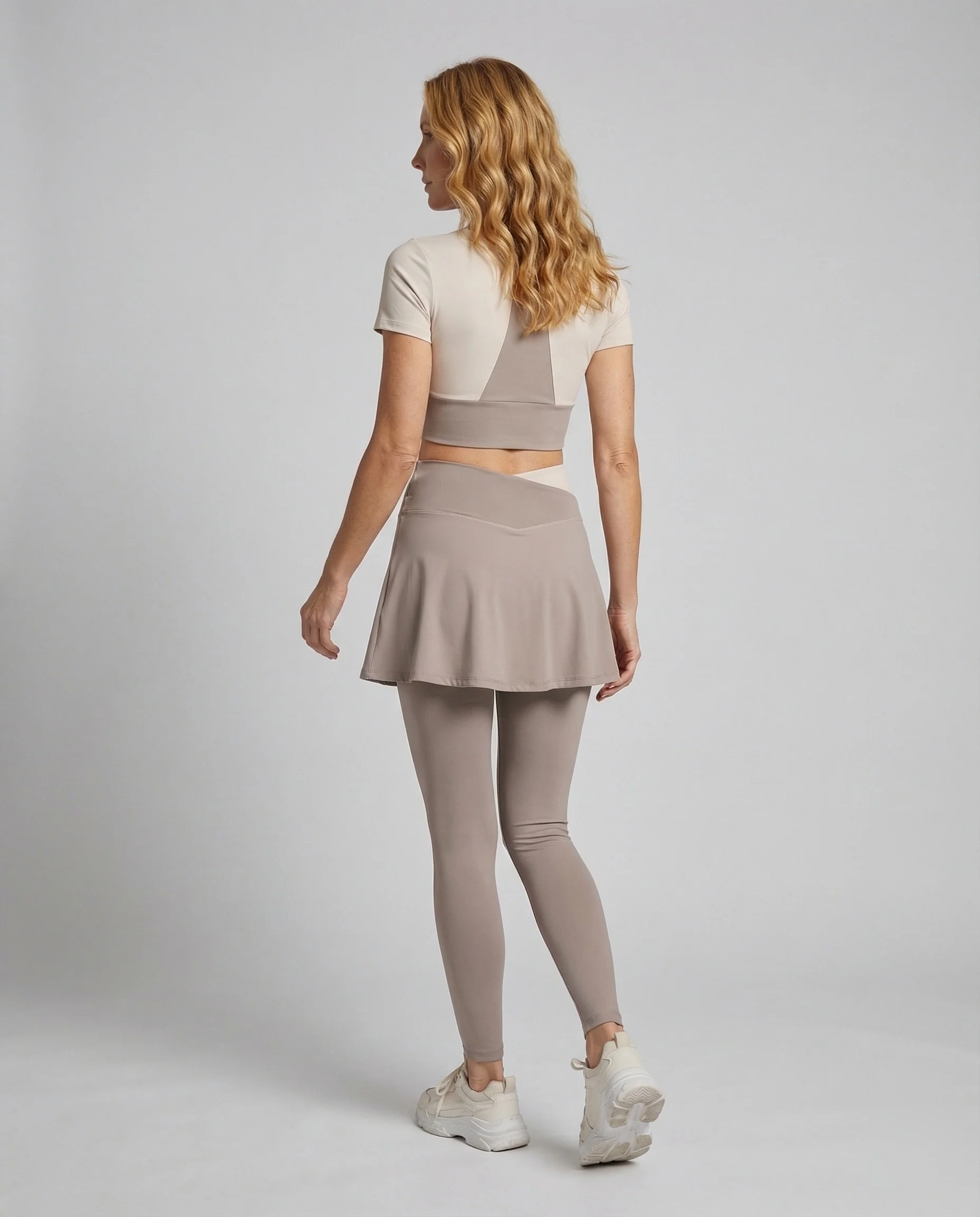 Damen Rock Leggings Set Sport - Image 4