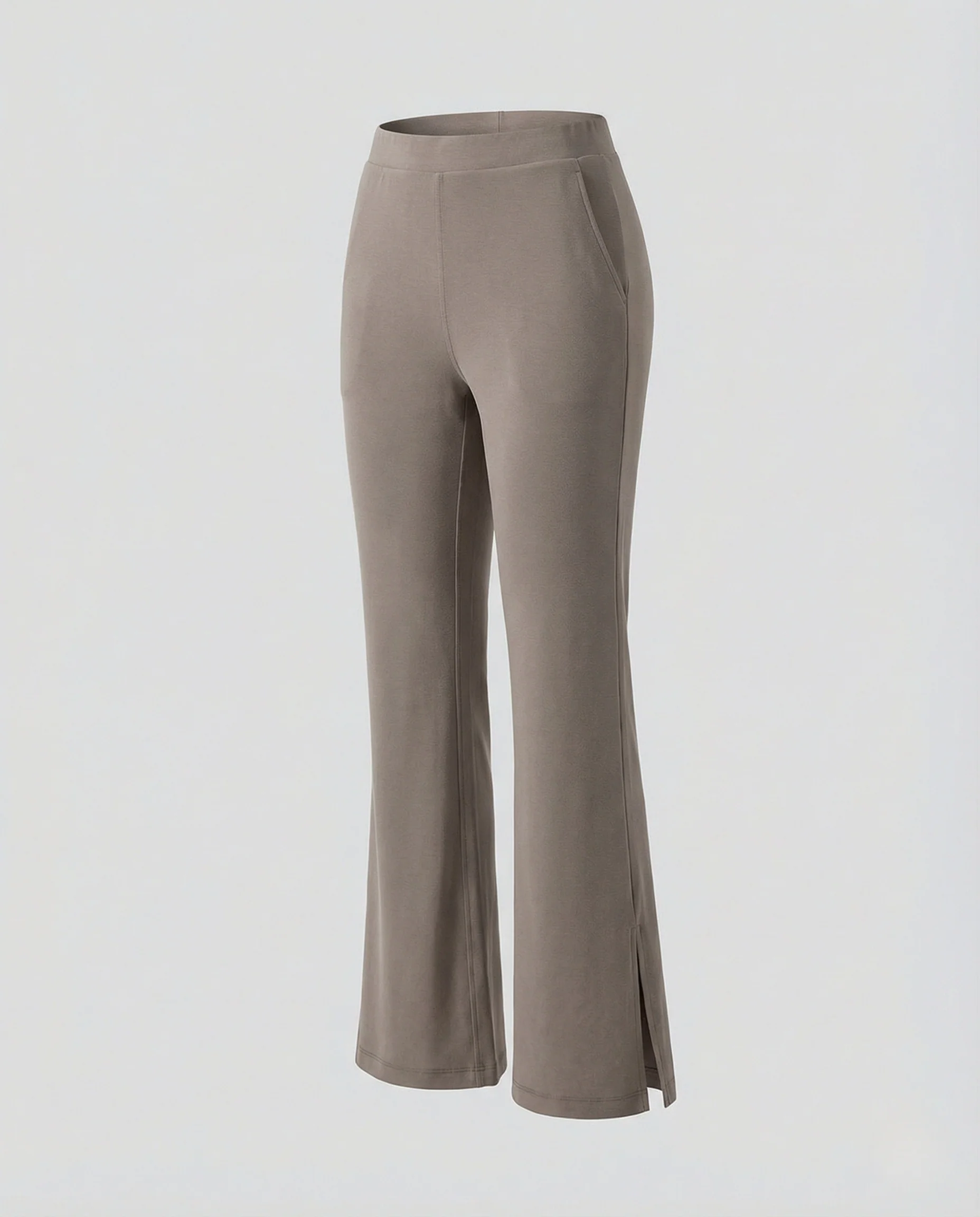 Schlaghose Damen Jersey High Waist - Image 4