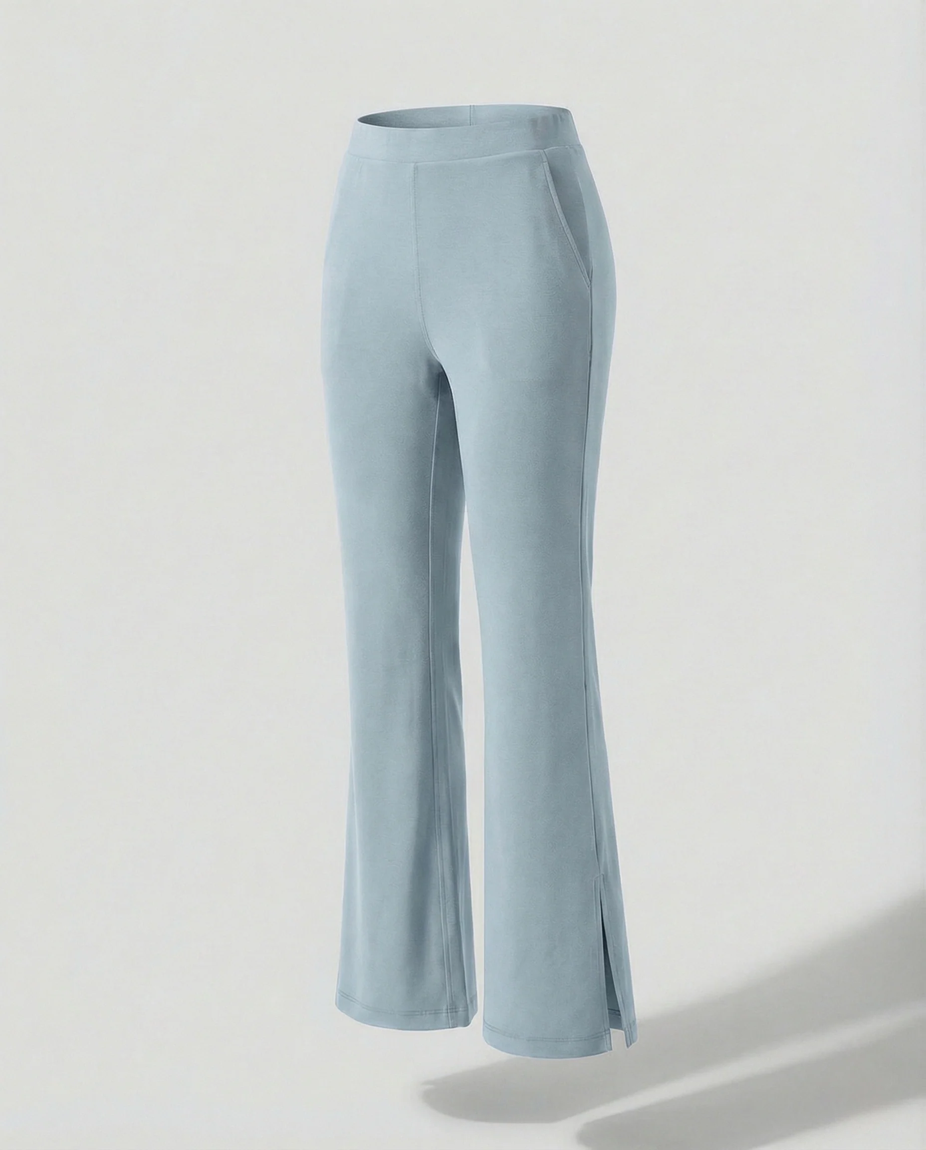 Schlaghose Damen Jersey High Waist - Image 7