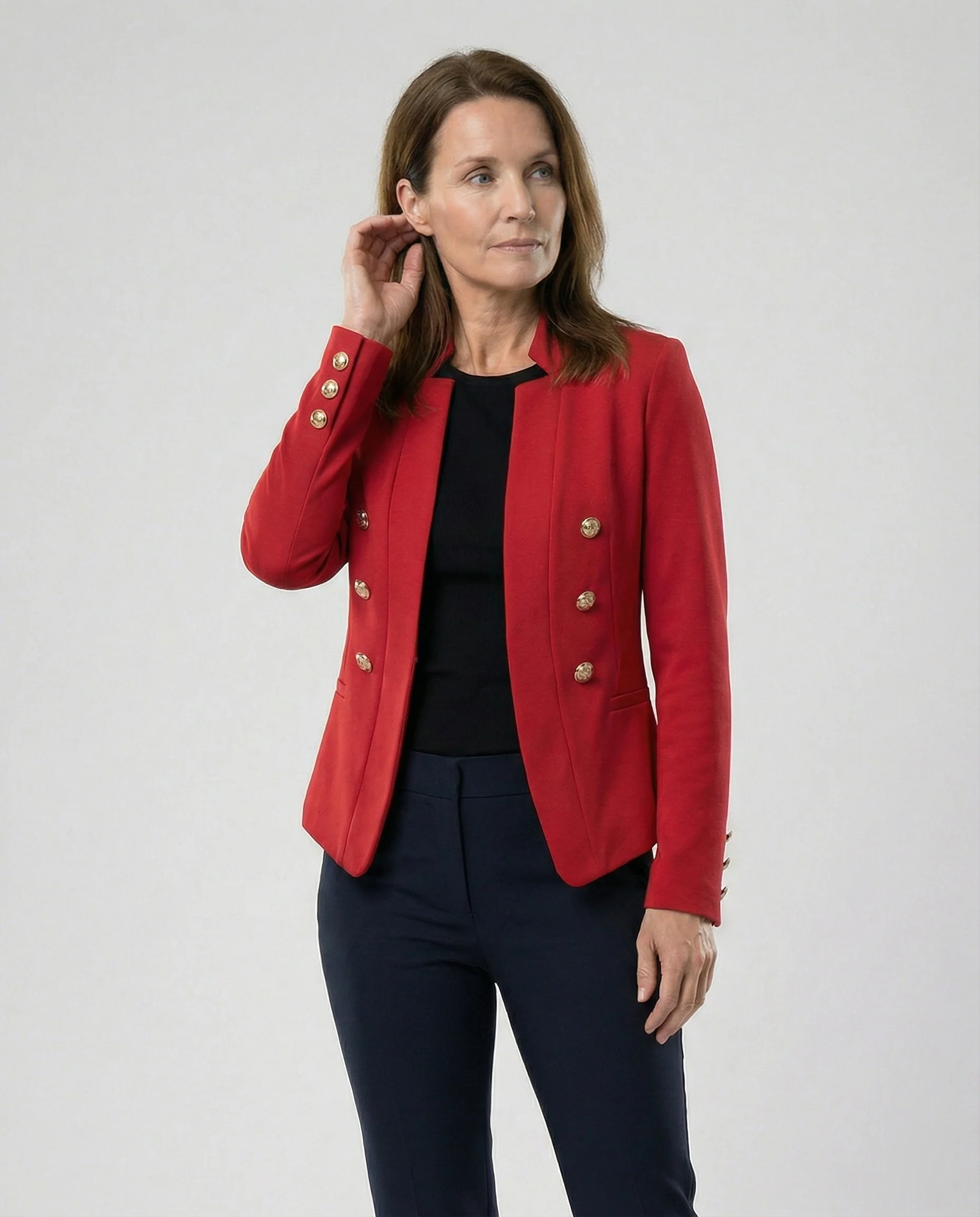 Damen Blazer asymmetrisch tailliert - Image 6