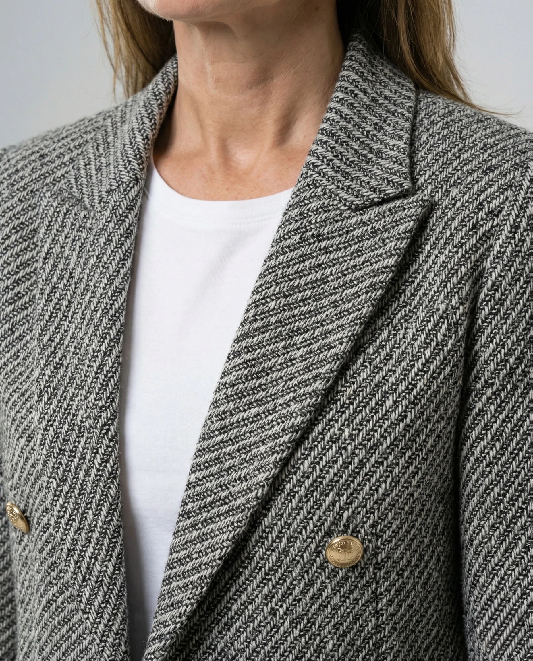 Damen Blazer Bouclé strukturiert - Image 3