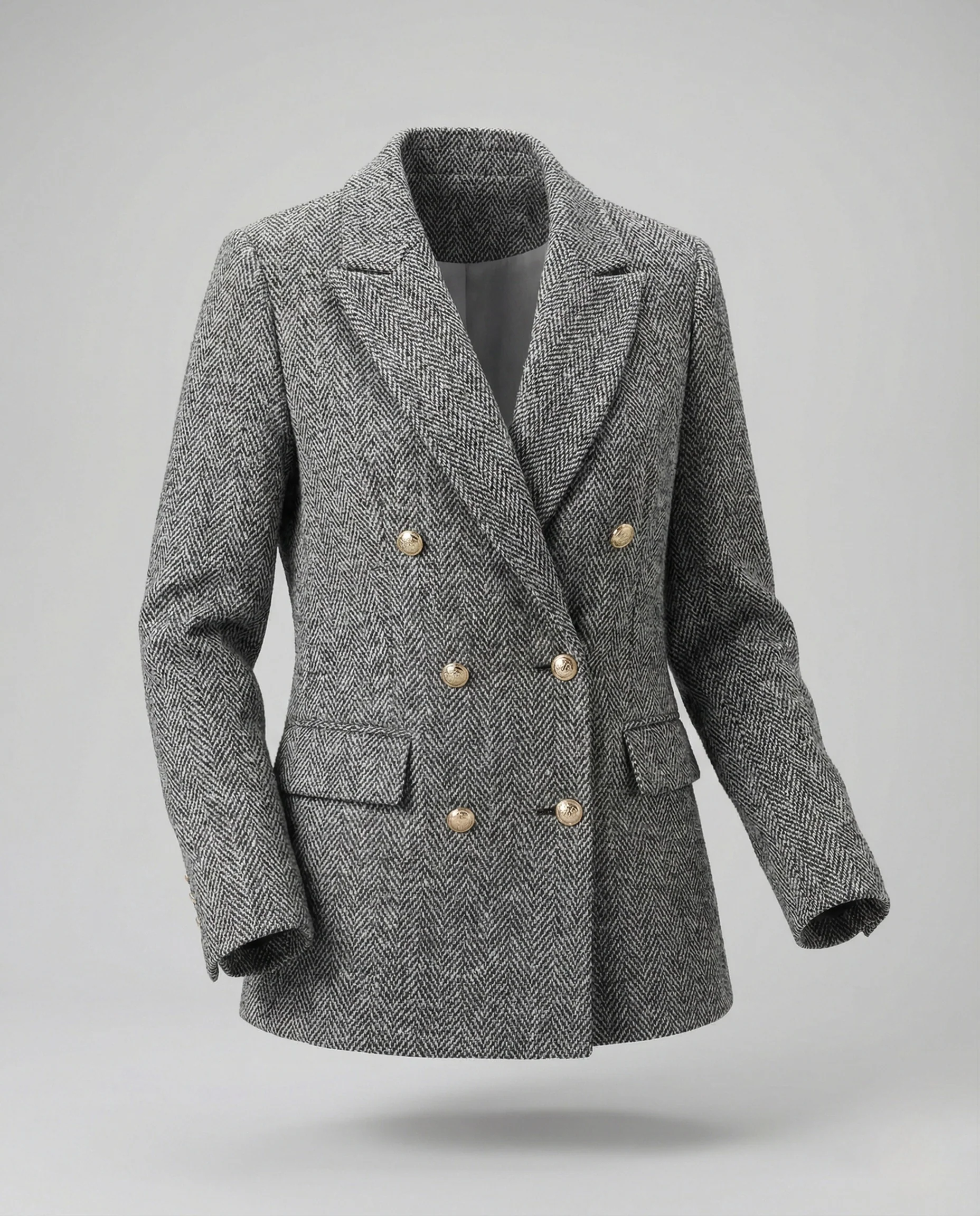 Damen Blazer Bouclé strukturiert - Image 5
