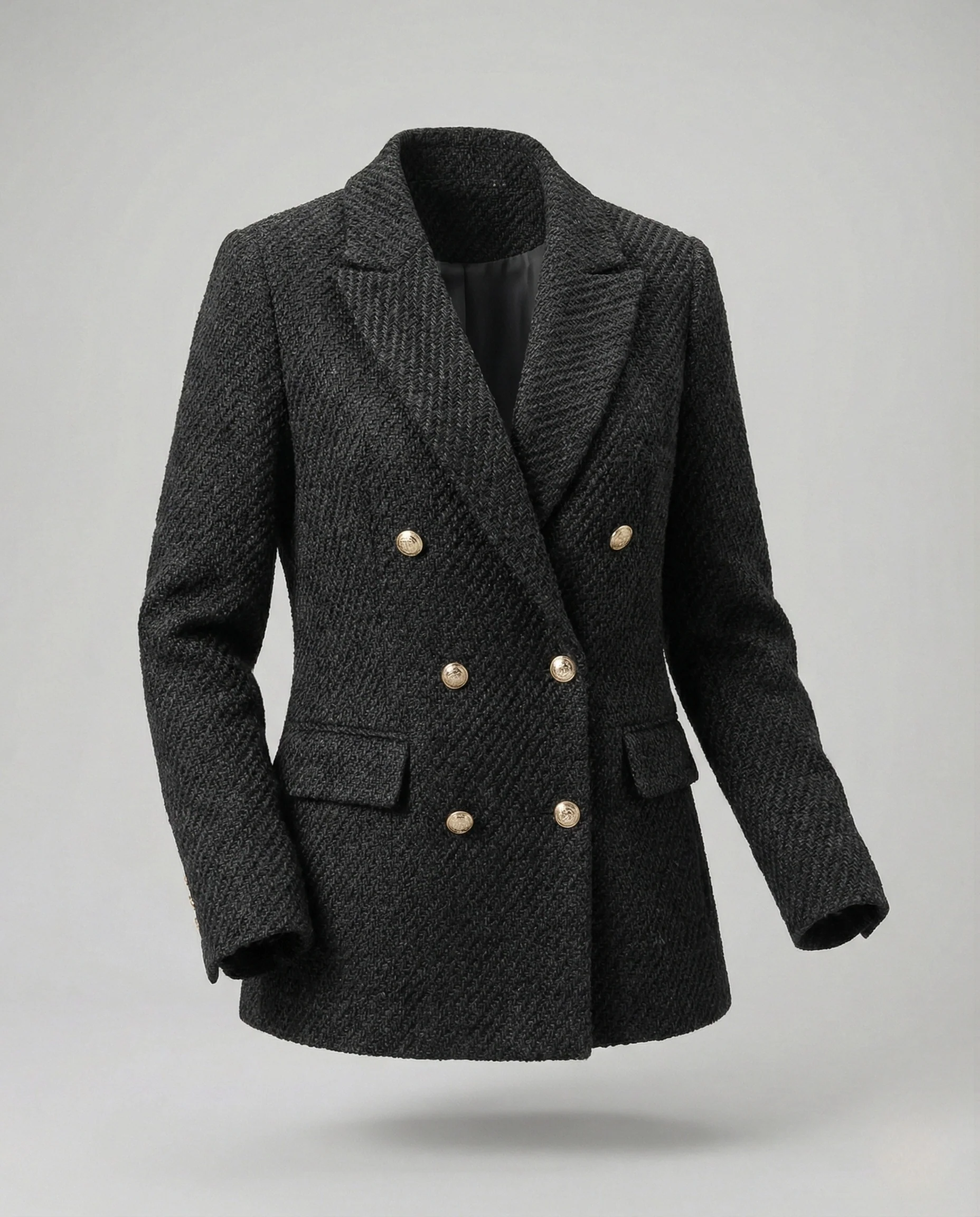Damen Blazer Bouclé strukturiert - Image 6