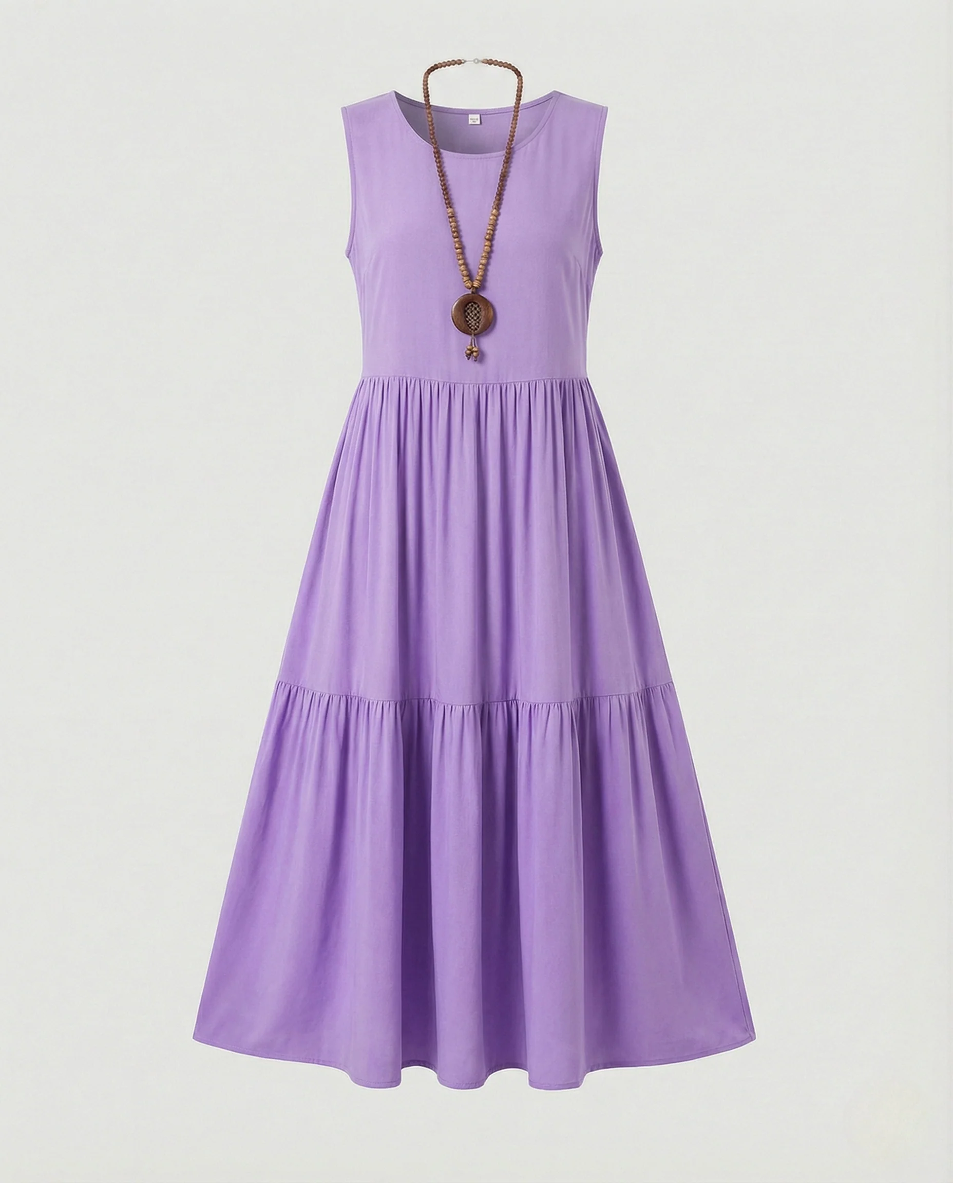 Damen Stufen Maxikleid mit Schmetterlingsprint - Image 16