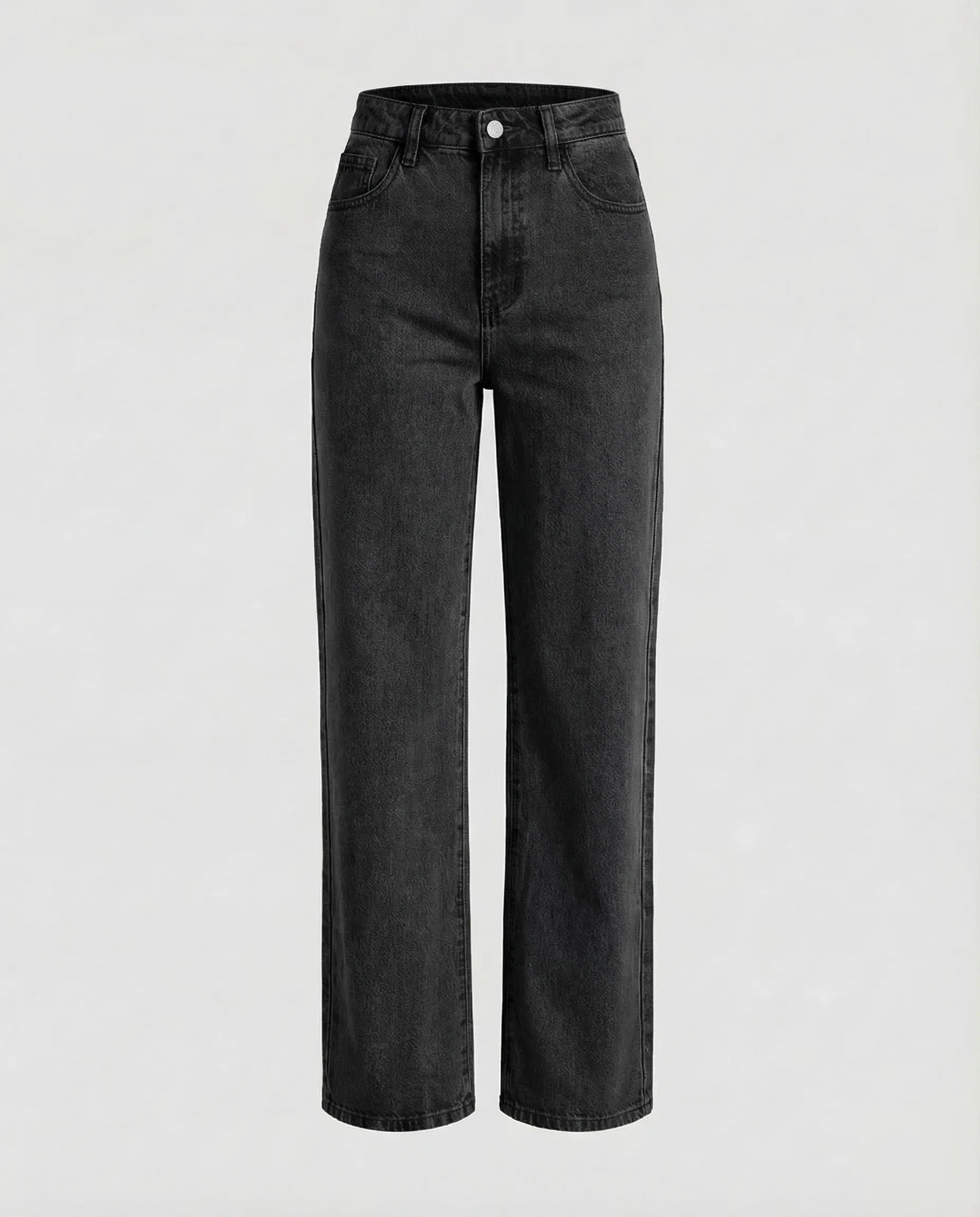 Damen Jeans High Waist Weit - Image 8
