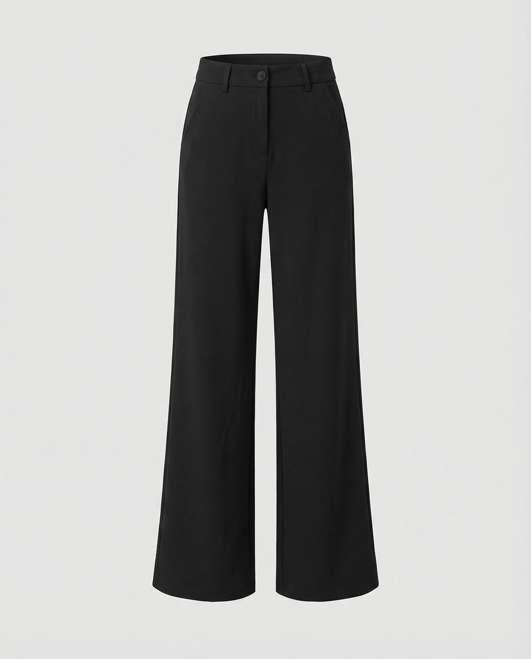 Damen Palazzo Hose High Waist mit Bügelfalte - Image 3