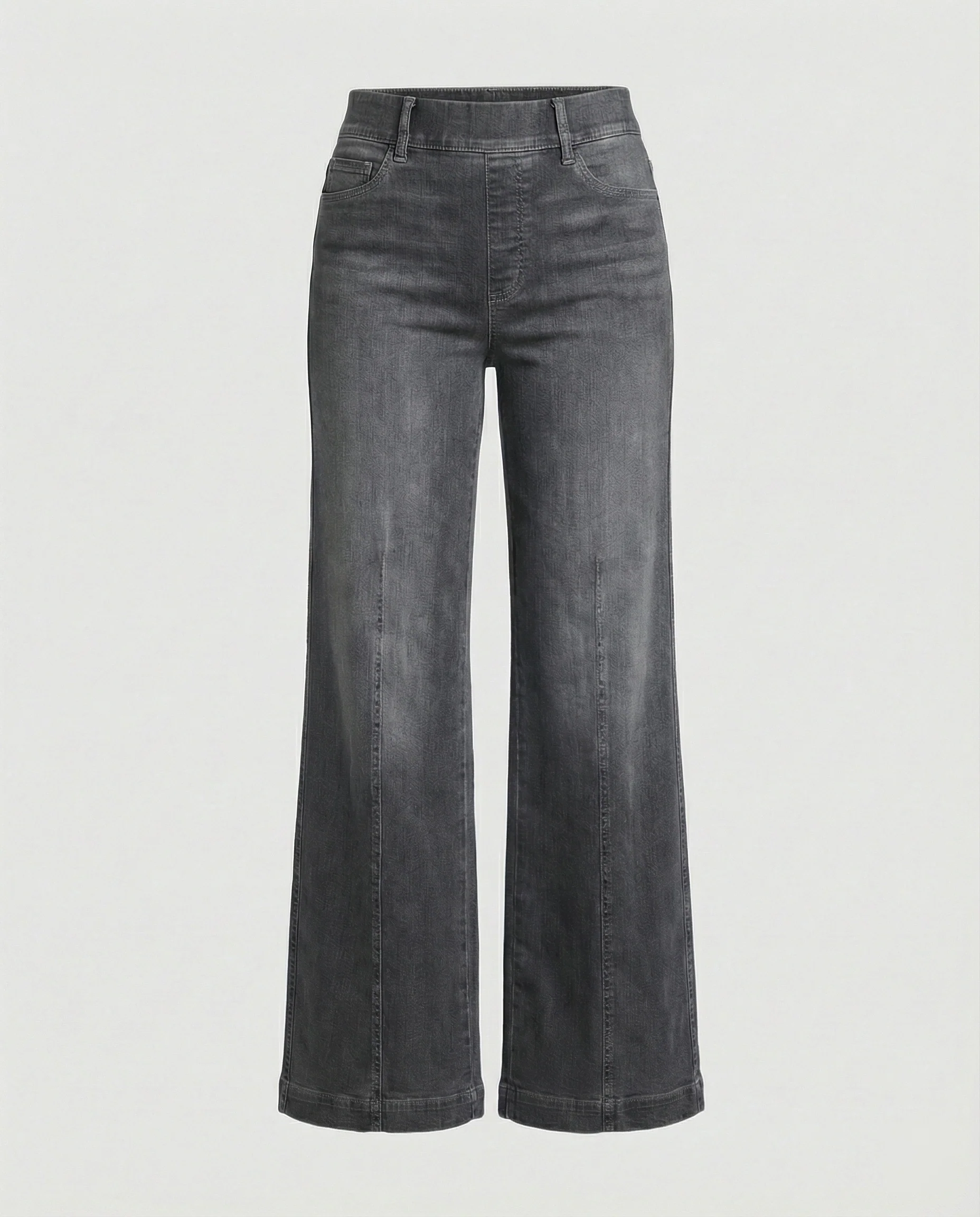 Damen Palazzo Jeans High Waist - Image 4