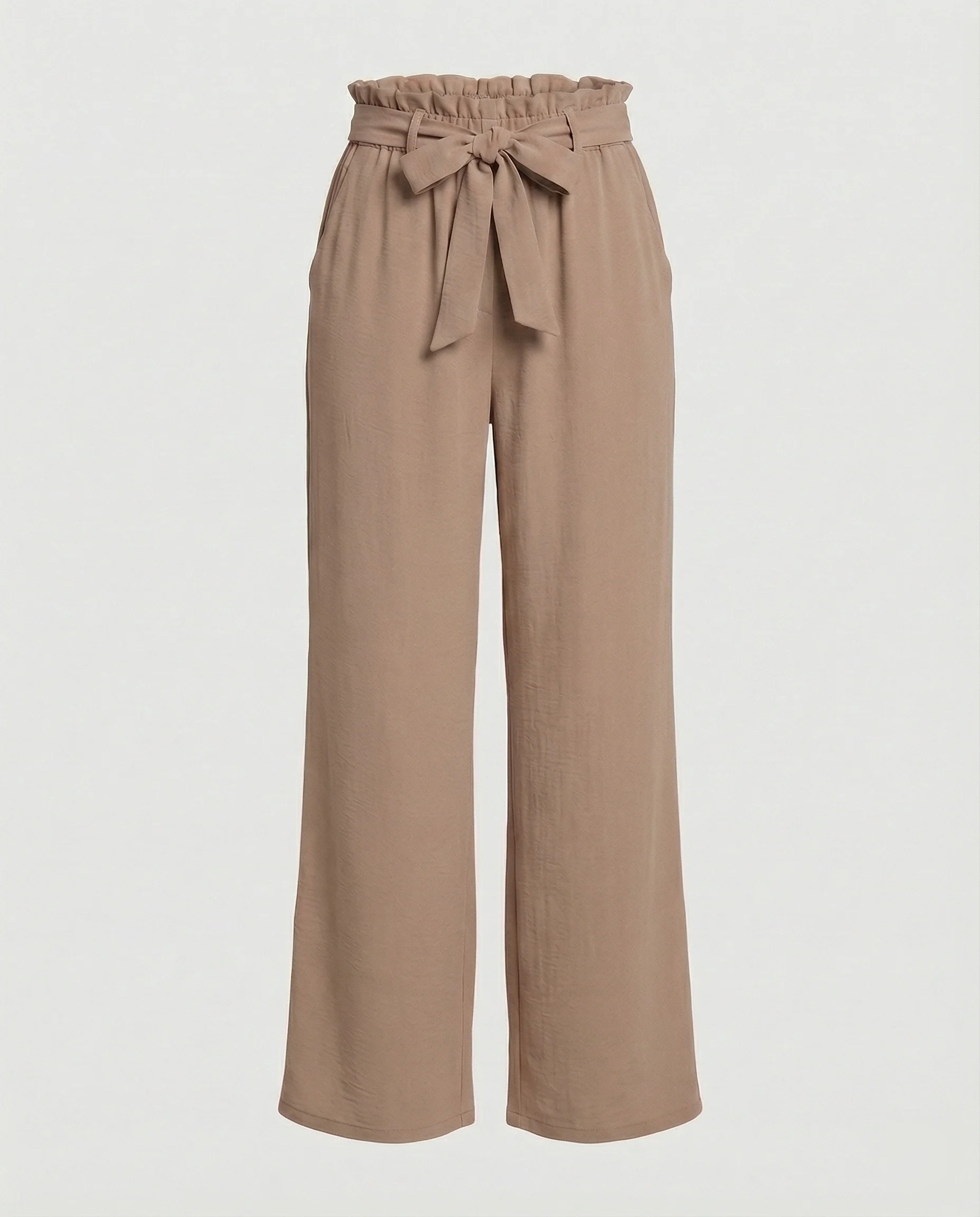 Damen Stoffhose Damen High Waist weit - Image 8