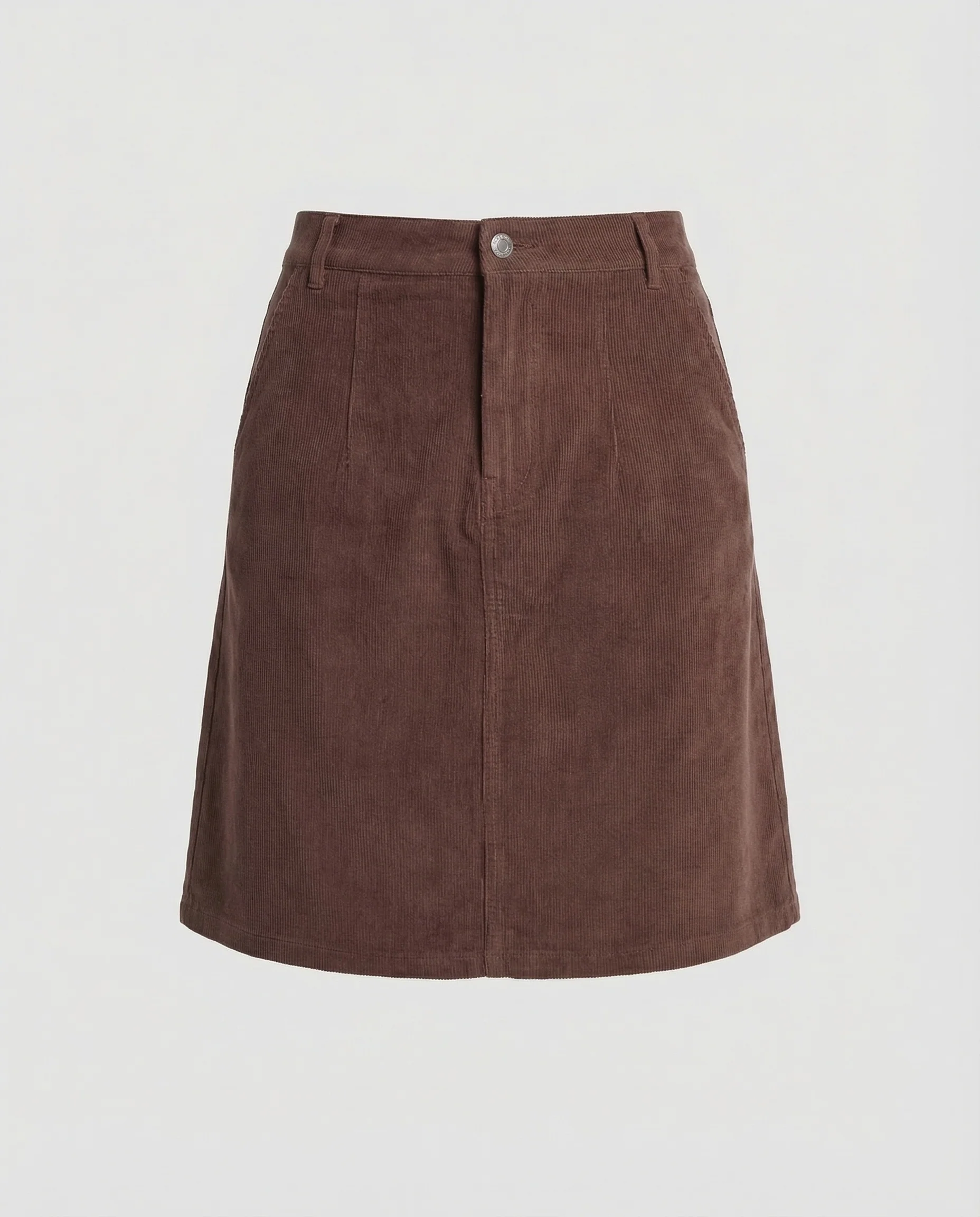 Damen Cord A-Linien Rock - Image 5