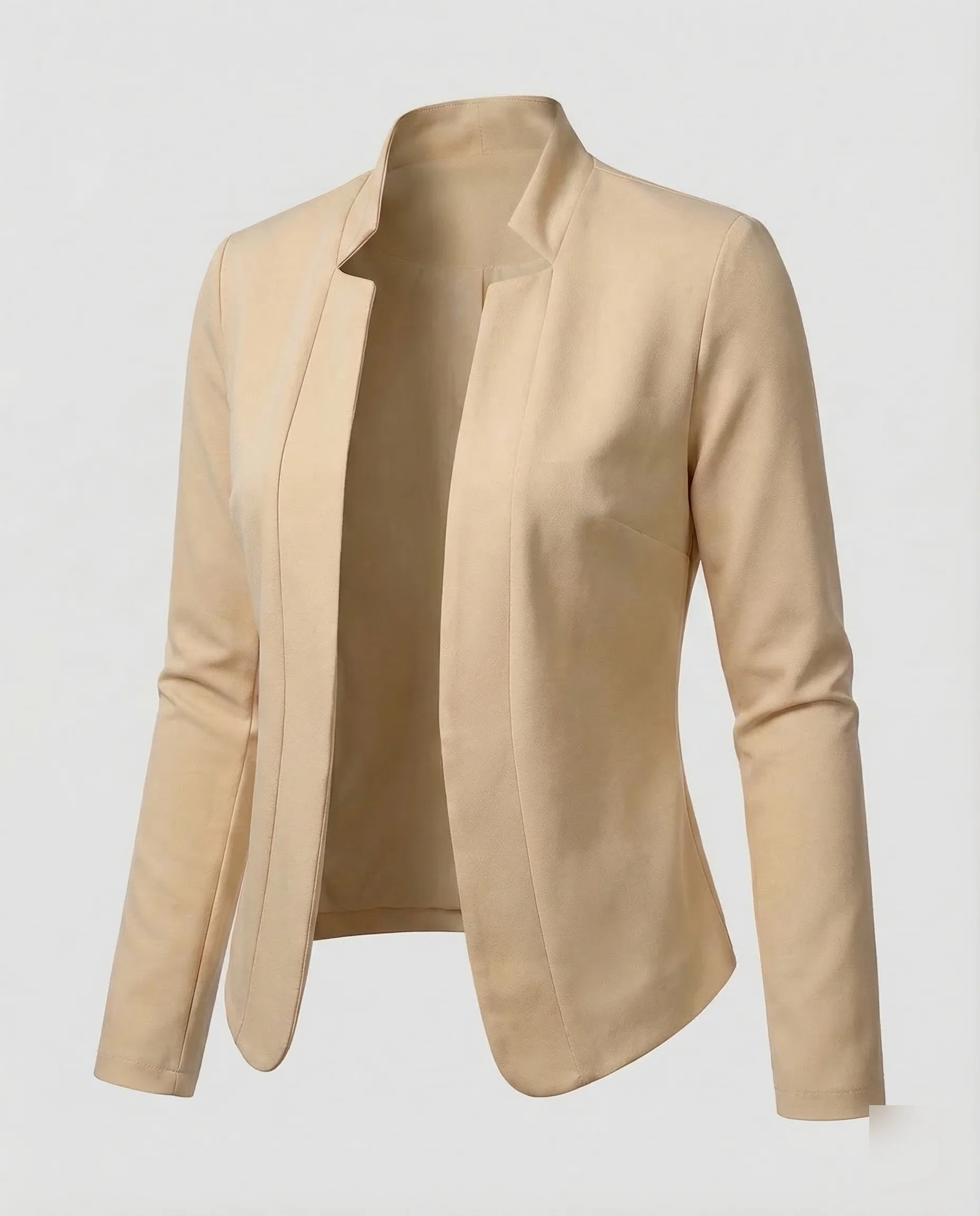 Damen Blazer Stehkragen Tailliert - Image 13