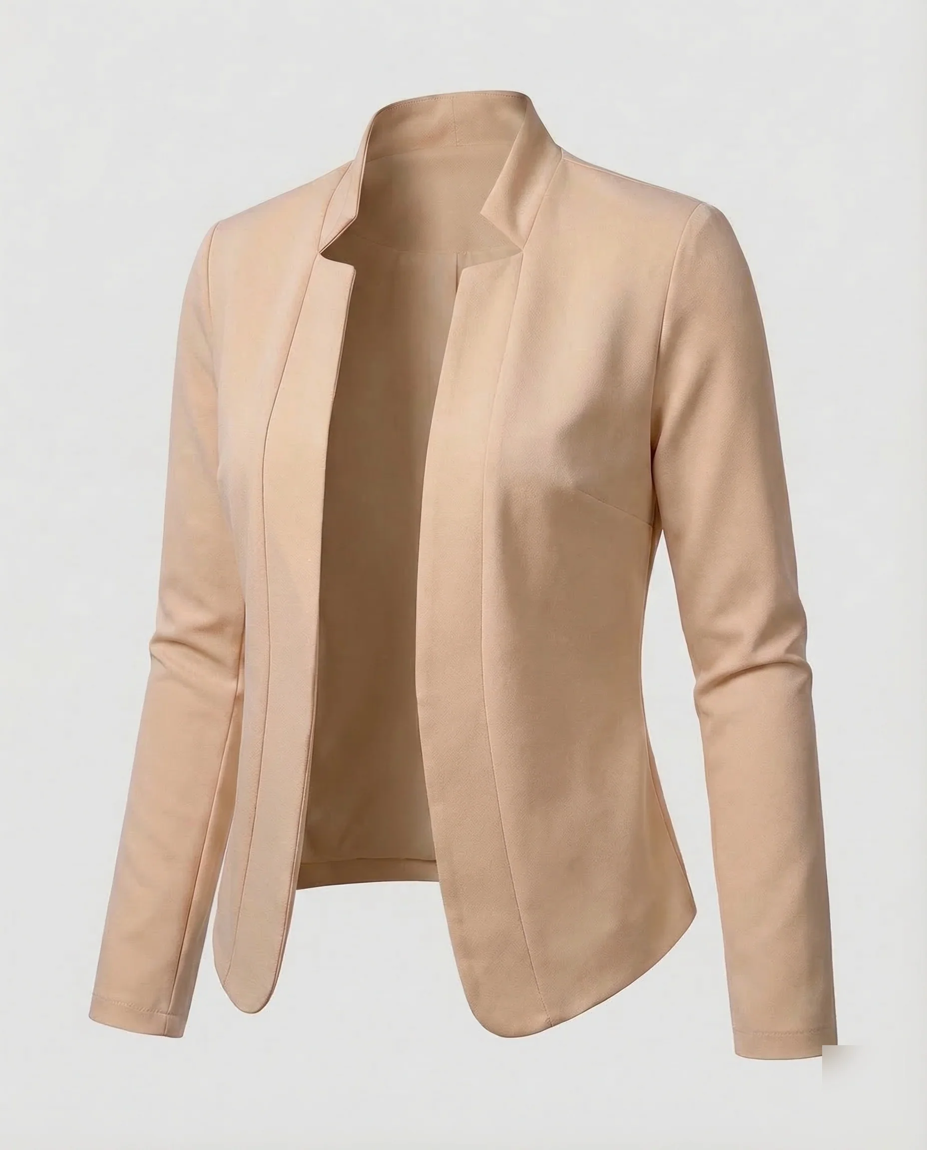 Damen Blazer Stehkragen Tailliert - Image 7