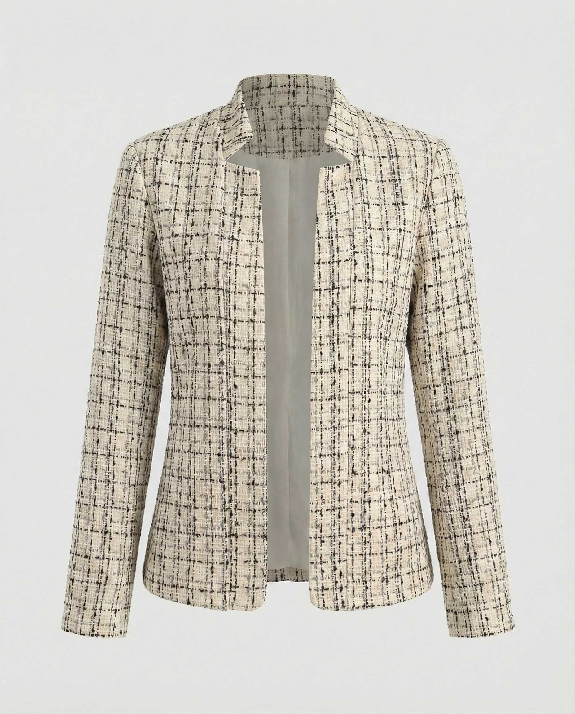 Damen Blazer Bouclé tailliert - Image 3