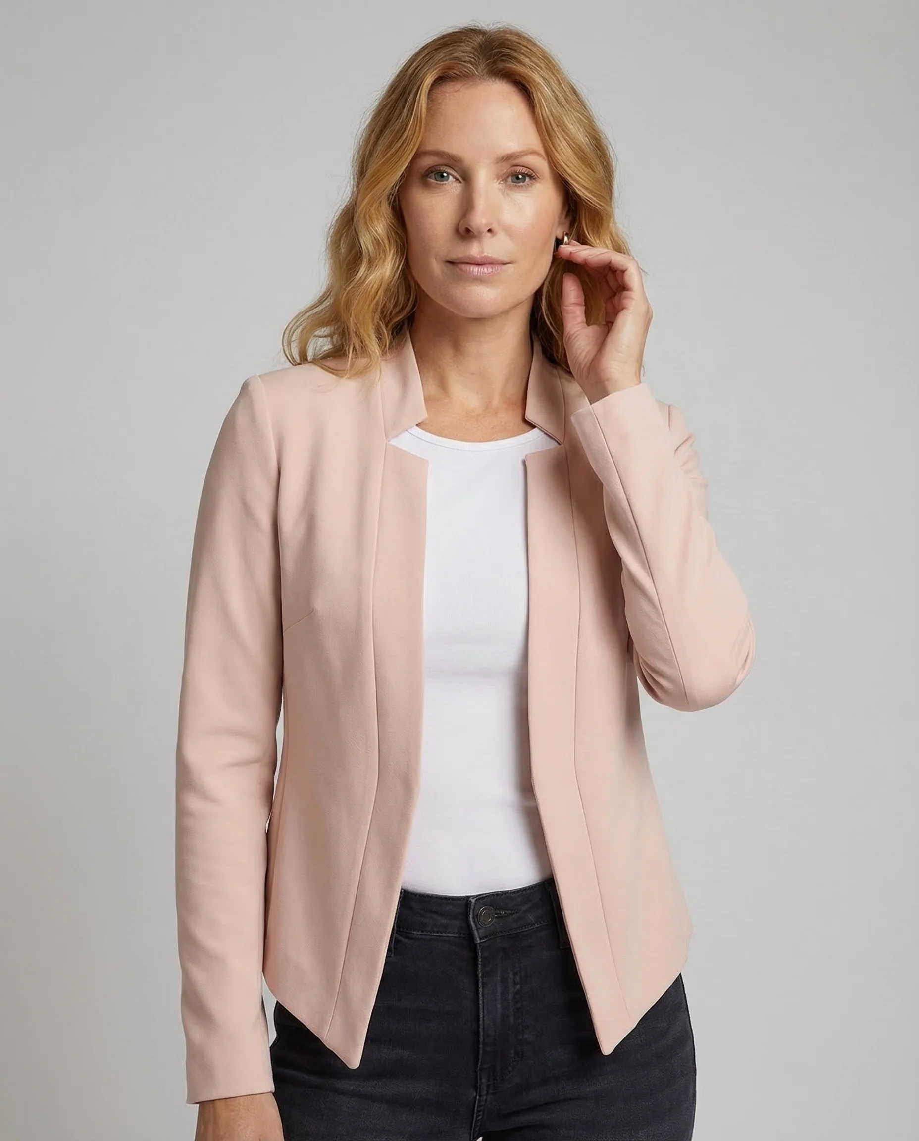Damen Büro Blazer Stehkragen - Image 2
