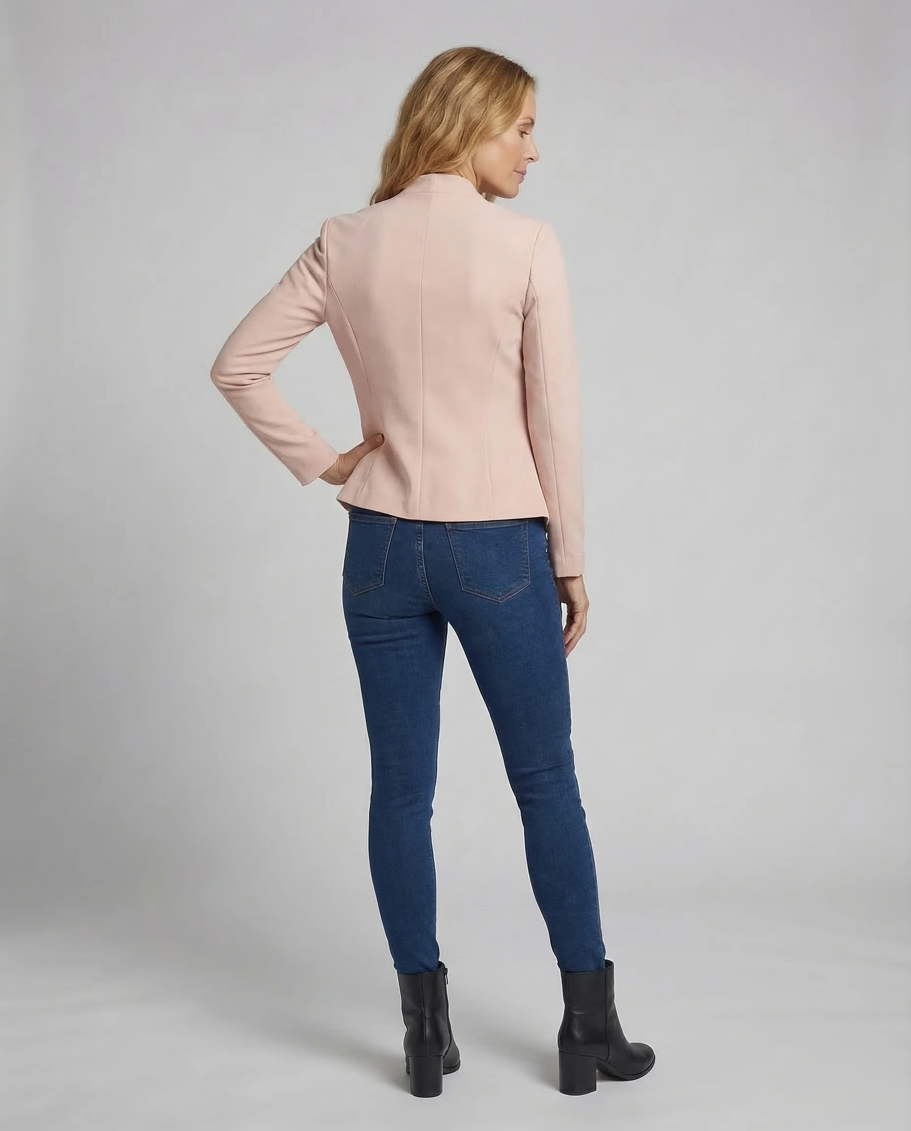 Damen Büro Blazer Stehkragen - Image 4
