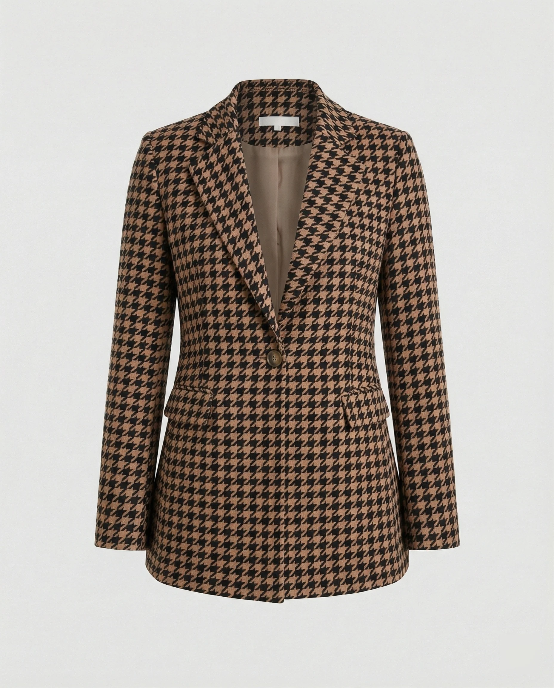 Damen Blazer Hahnentritt tailliert - Image 4