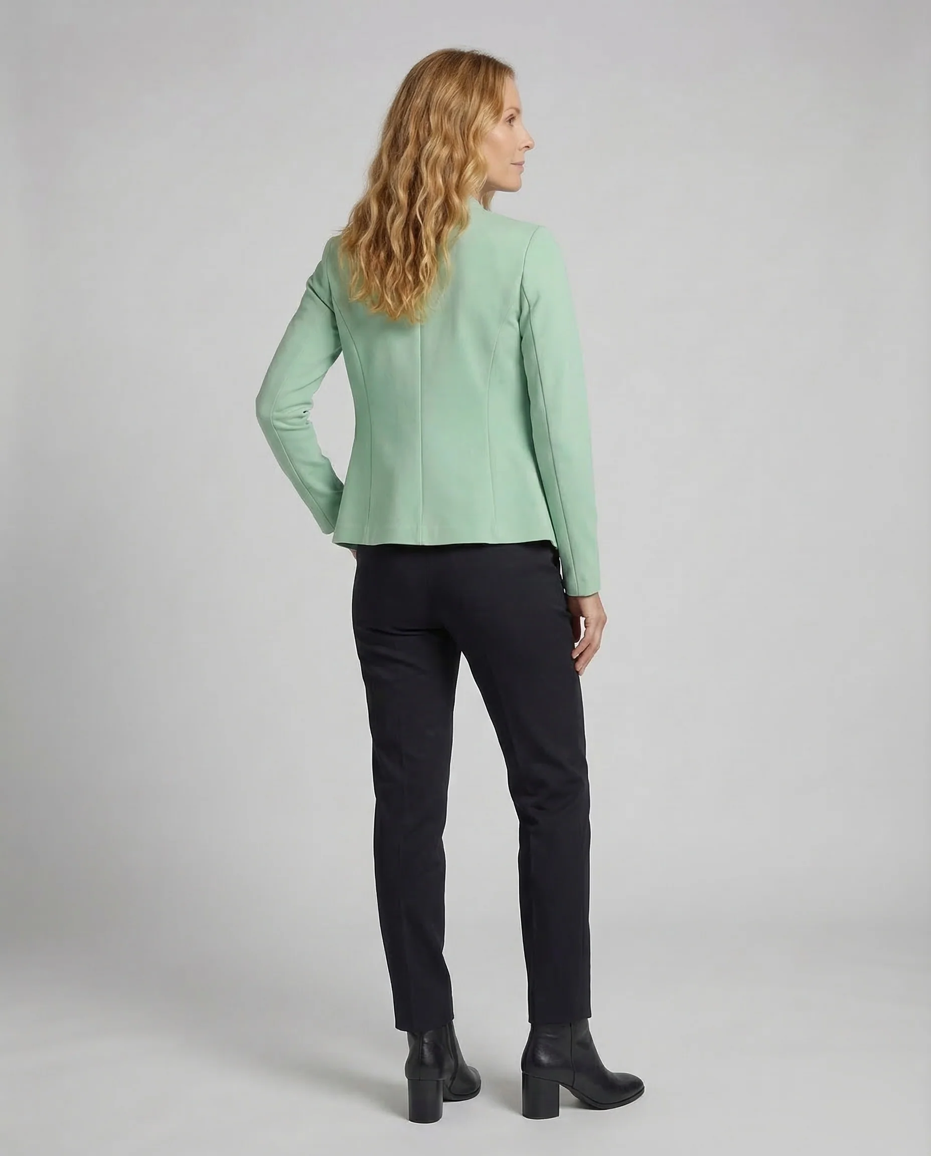 Damen Stretch Blazer Asymmetrisch - Image 4