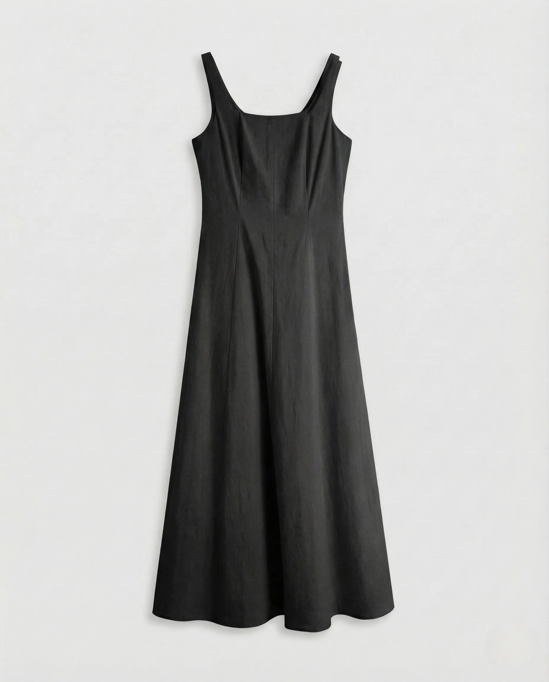 Damen Leinenmix A-Linien Maxikleid - Image 7