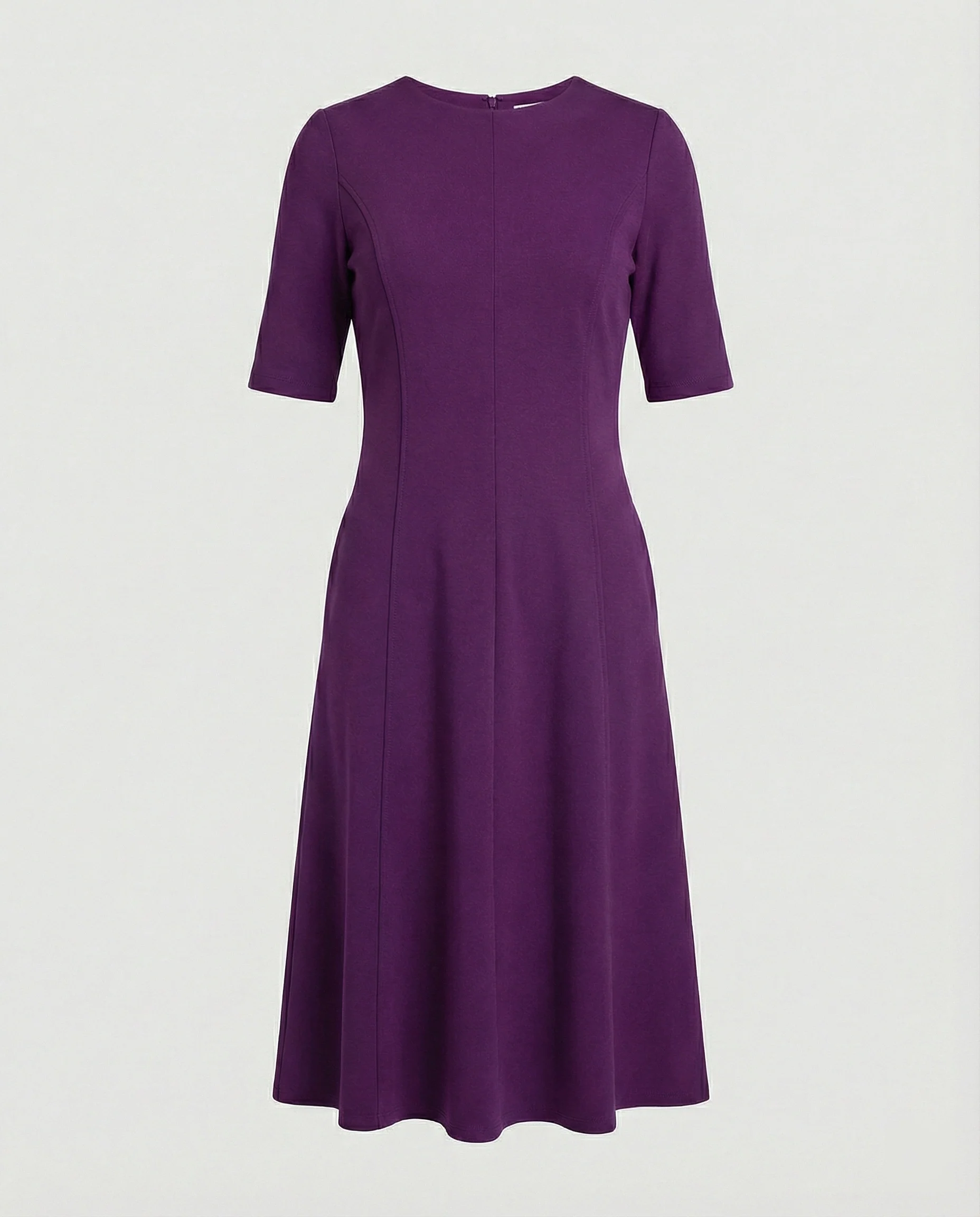 Damen Midikleid elegant Halbarm - Image 10