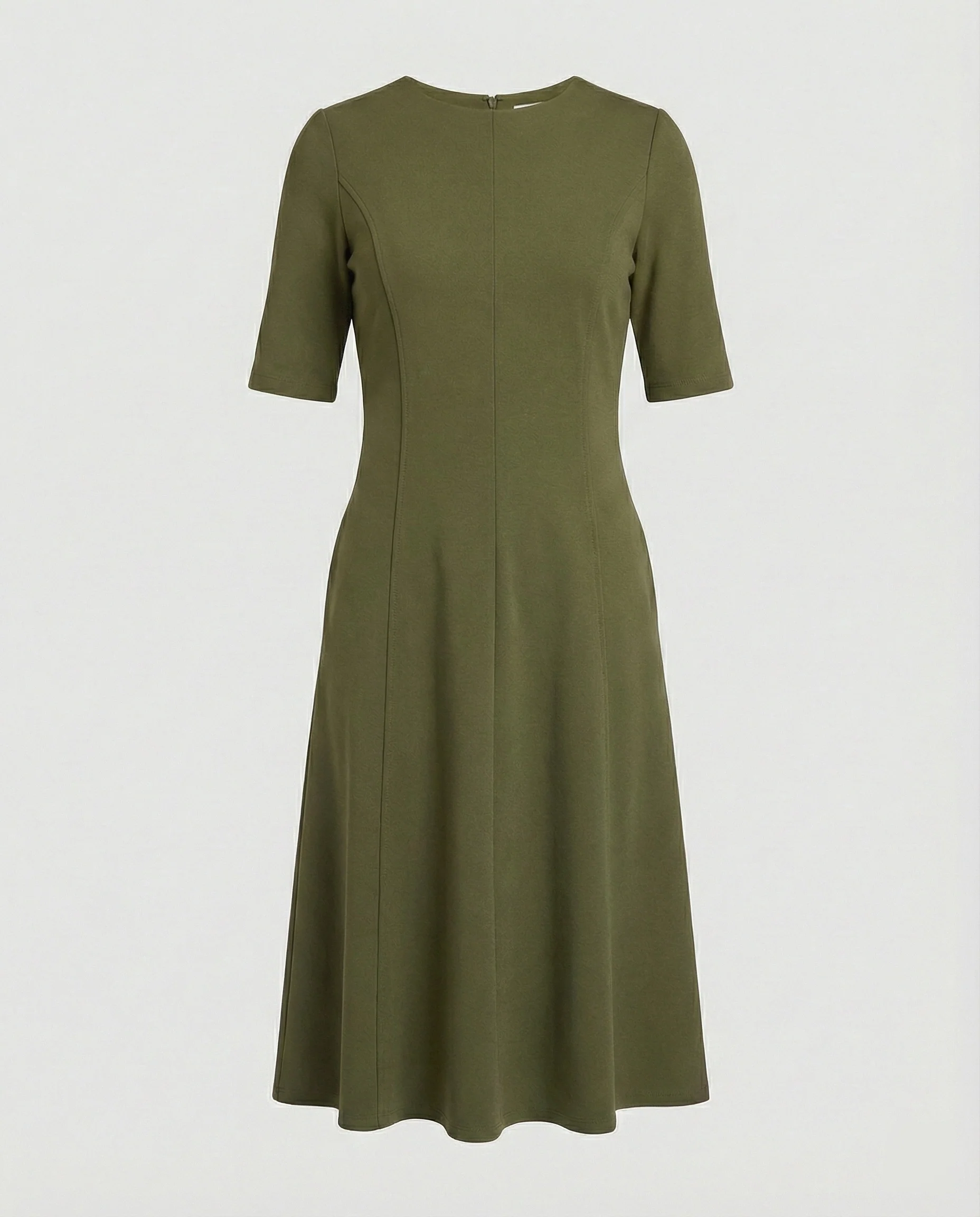 Damen Midikleid elegant Halbarm - Image 6