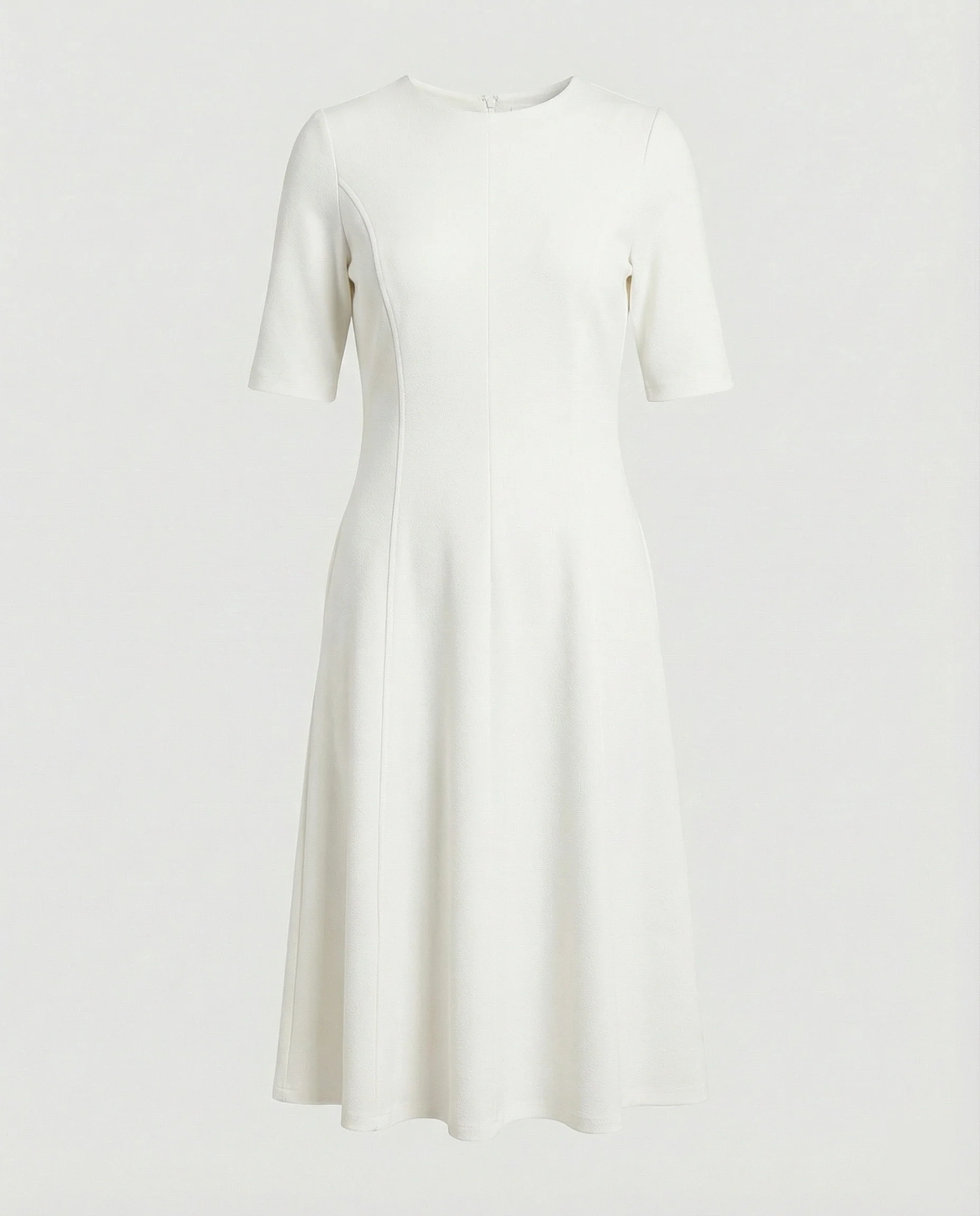 Damen Midikleid elegant Halbarm - Image 9