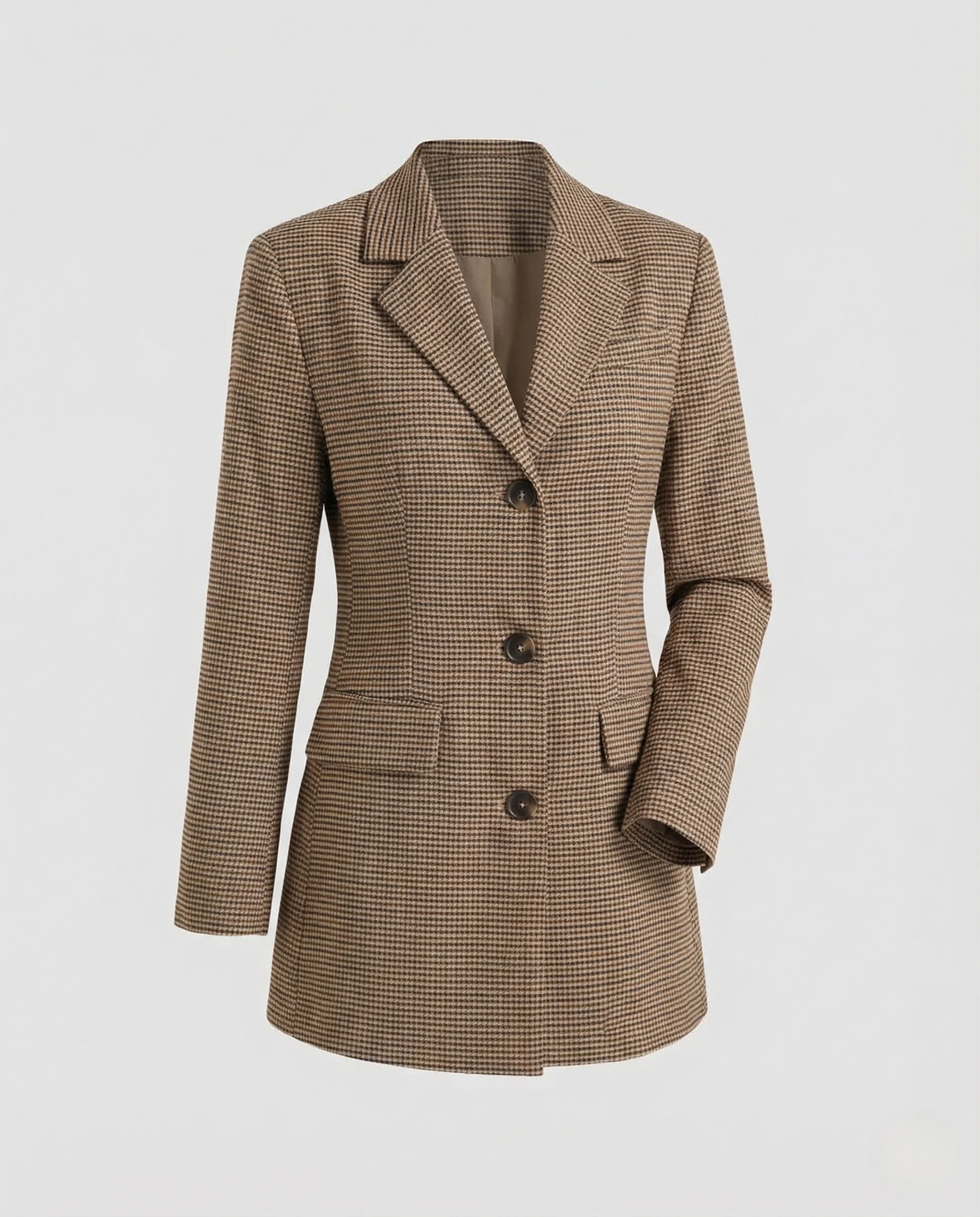 Damen Blazer-Minirock-Set im Hahnentritt - Image 4
