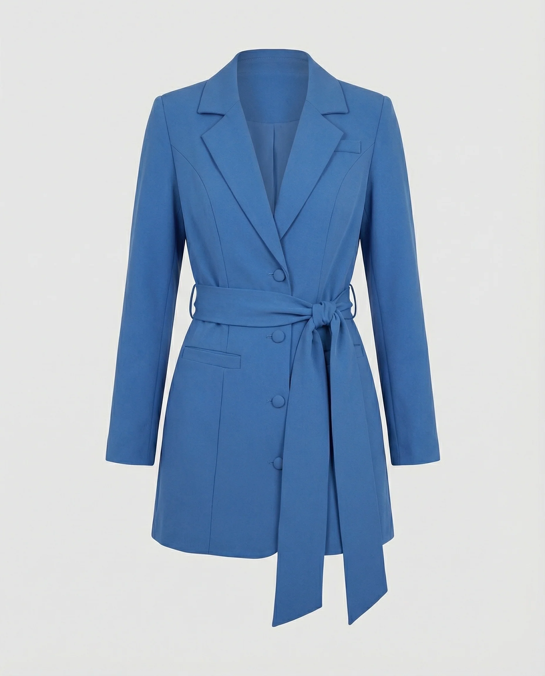 Blazerkleid Tailliert Mit Knopfleiste Damen - Image 2