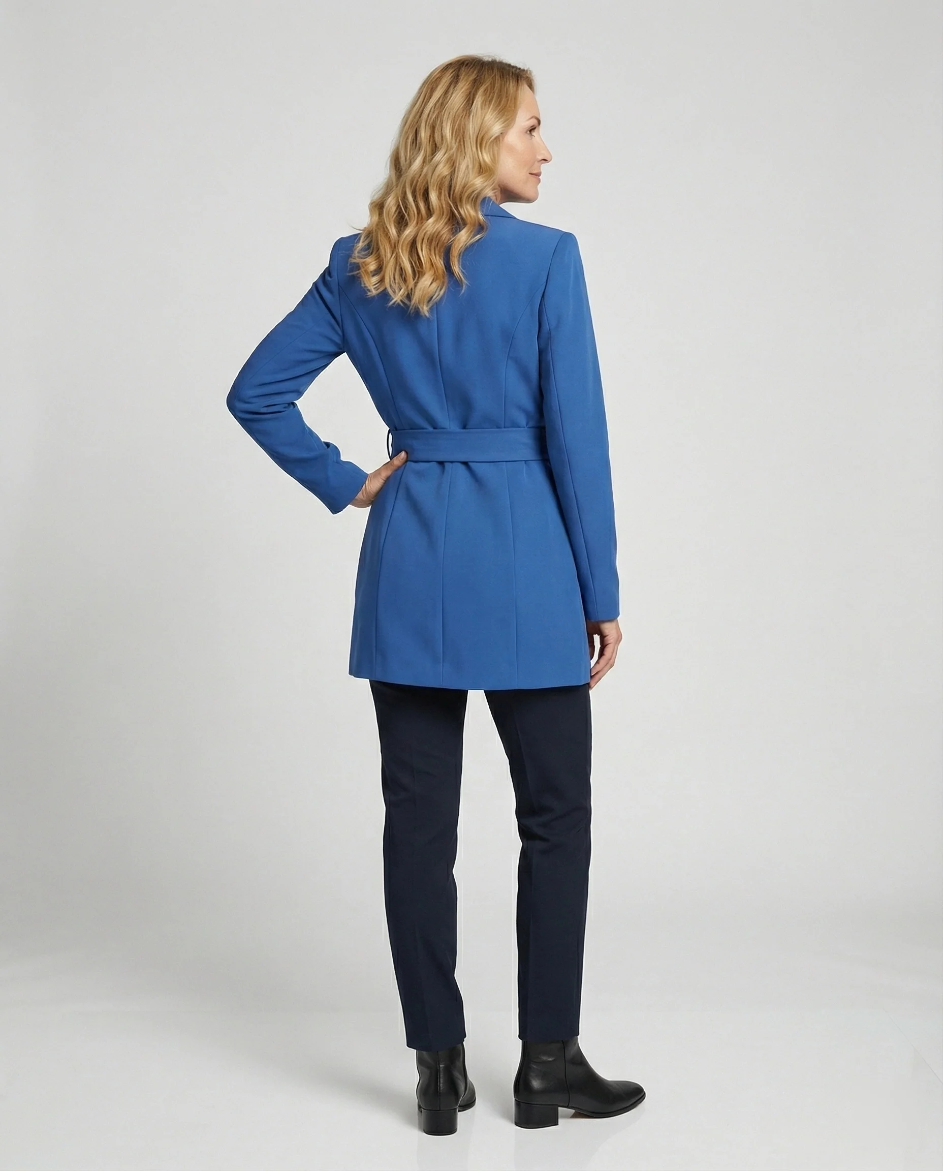 Blazerkleid Tailliert Mit Knopfleiste Damen - Image 4