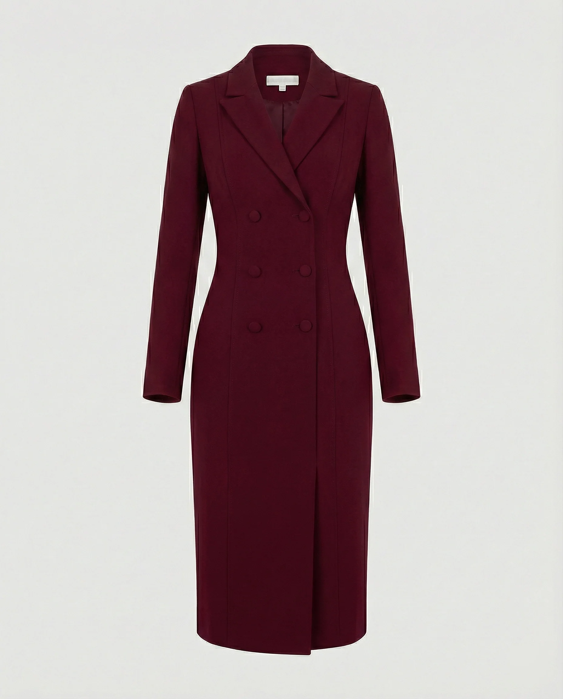 Doppelreihiges Blazerkleid Mit Bleistiftrock Damen - Image 3
