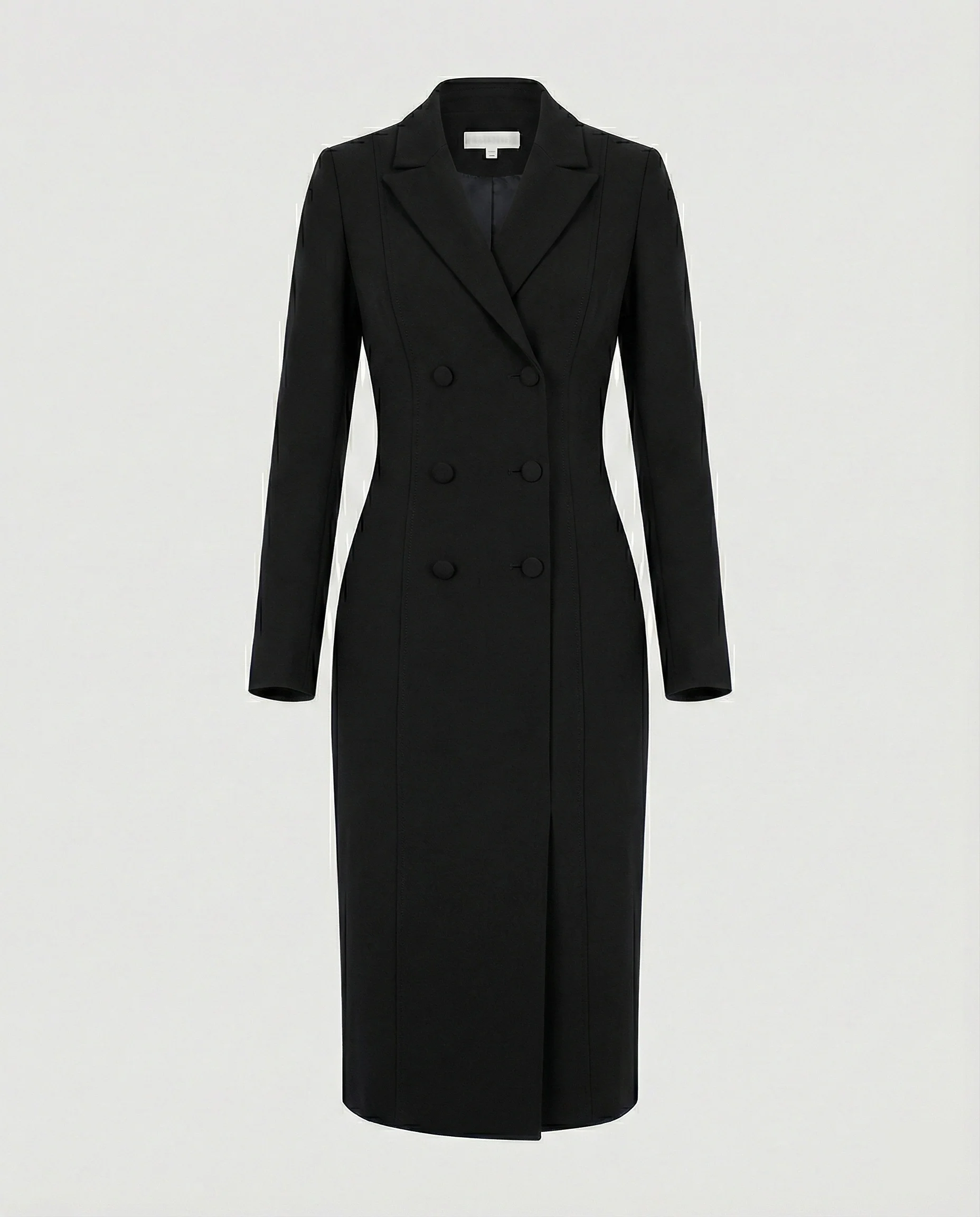 Doppelreihiges Blazerkleid Mit Bleistiftrock Damen - Image 4