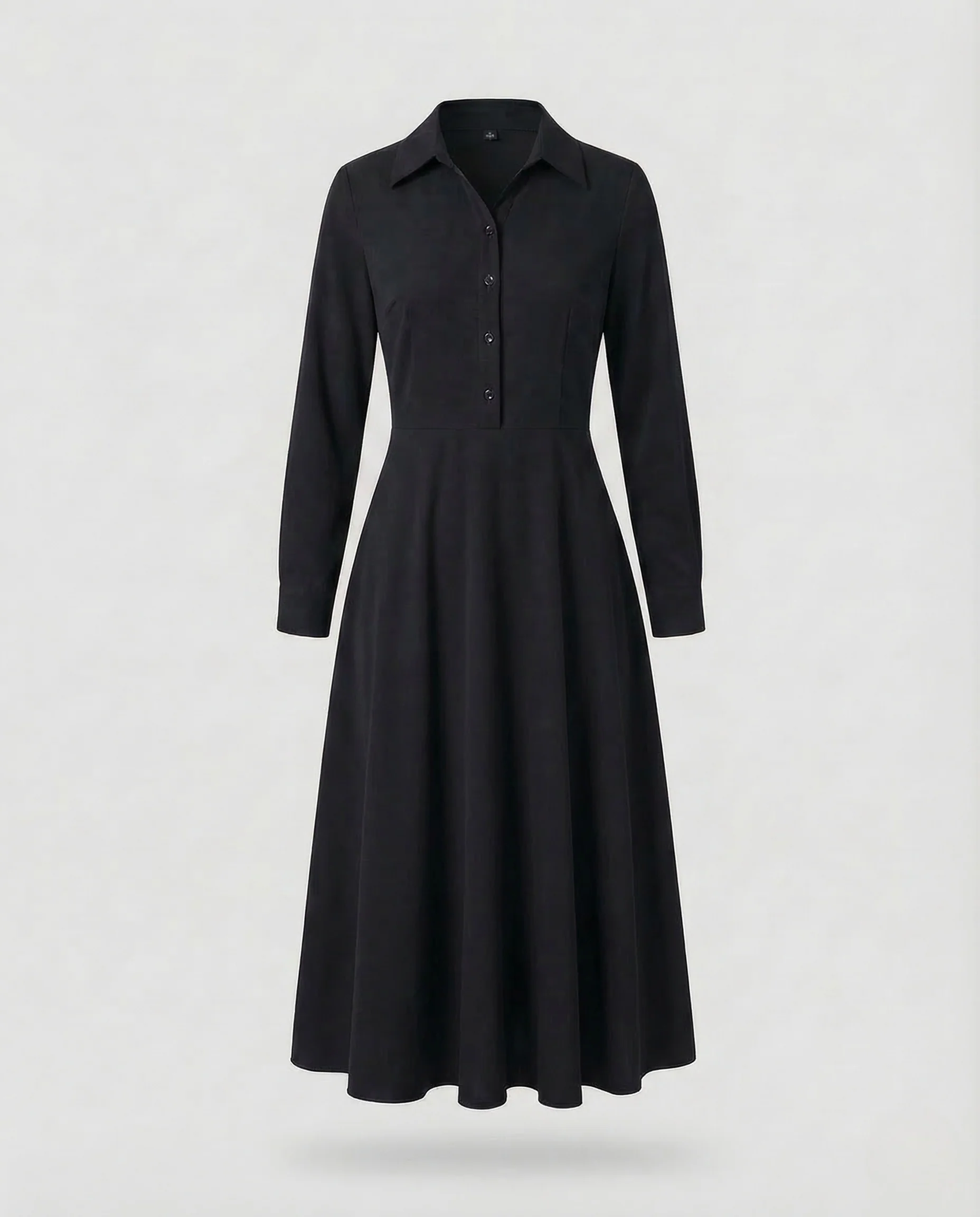 Damen Hemdkleid A Linie - Image 7
